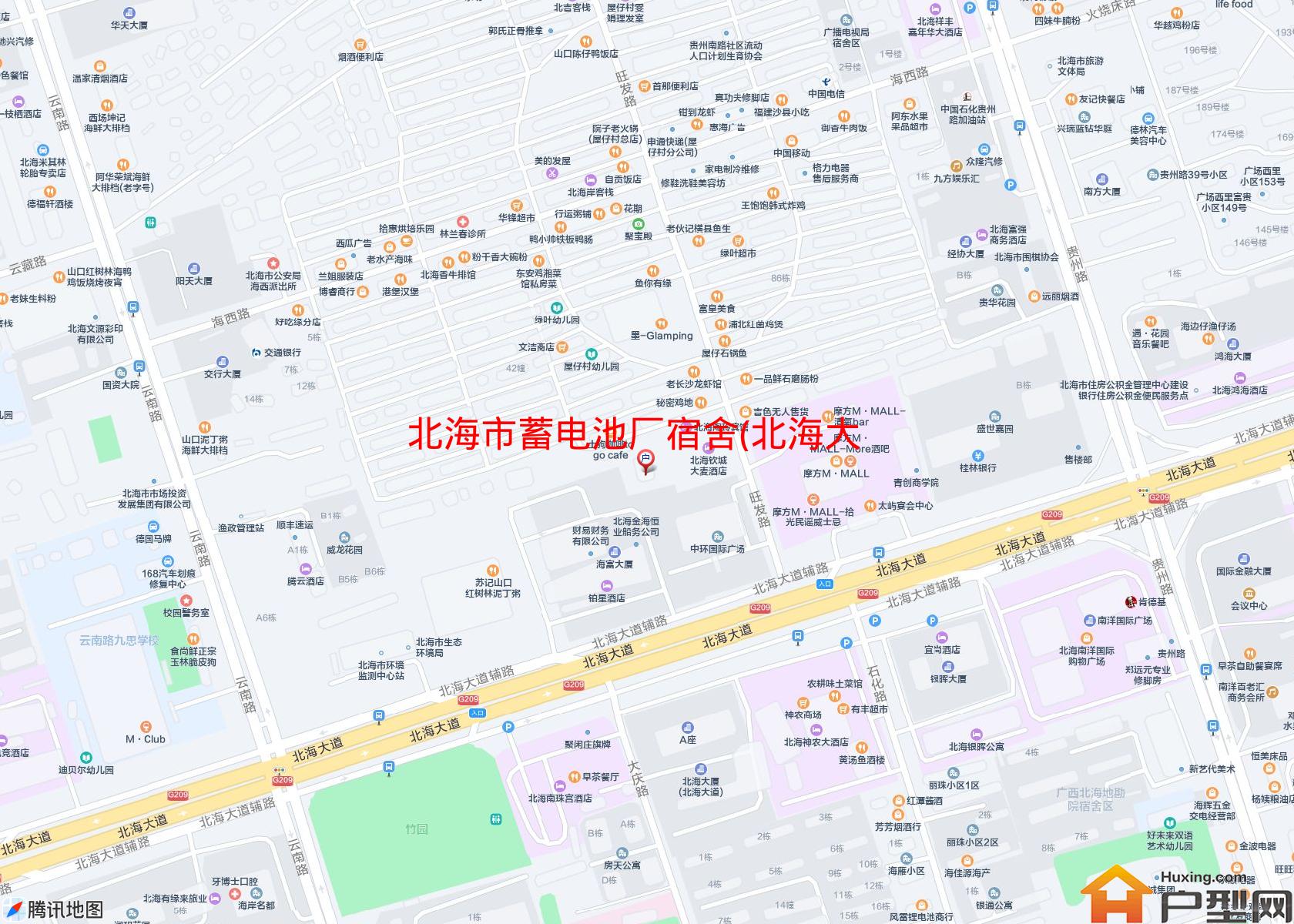 蓄电池厂宿舍(北海大道190号)小区 - 户型网
