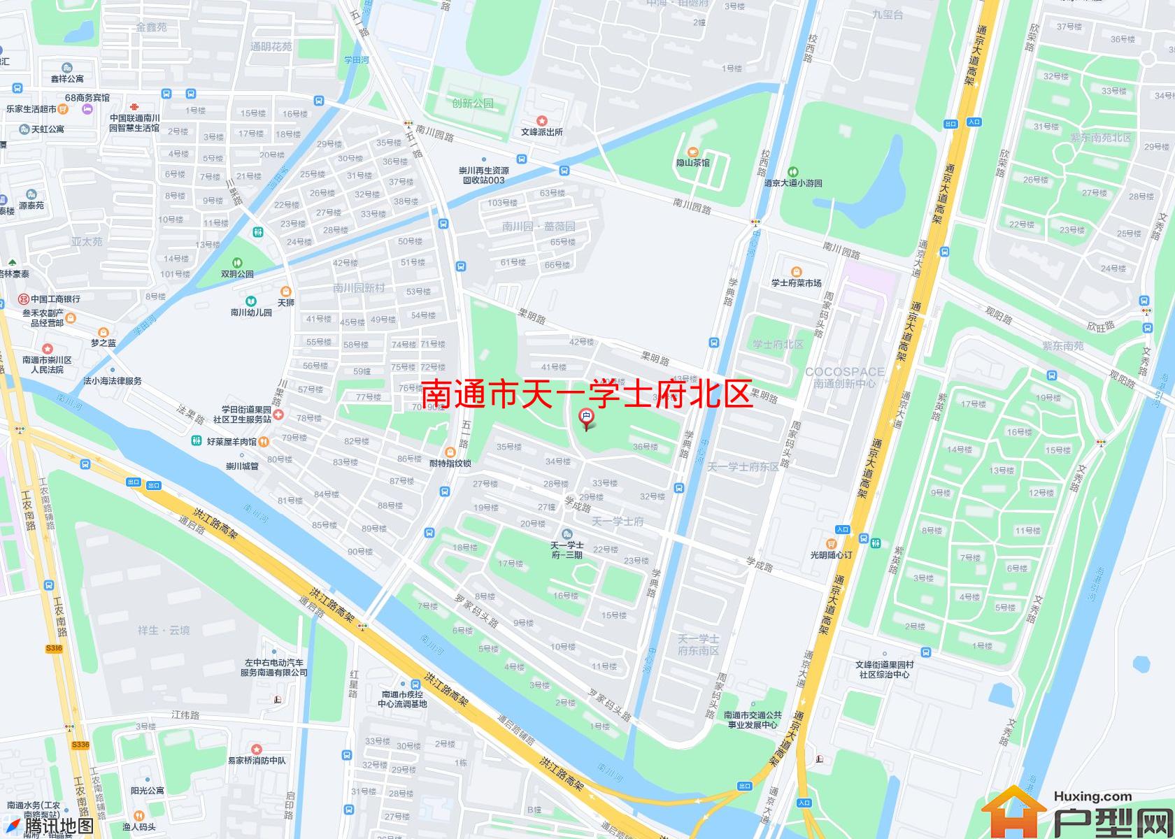天一学士府北区小区 - 户型网