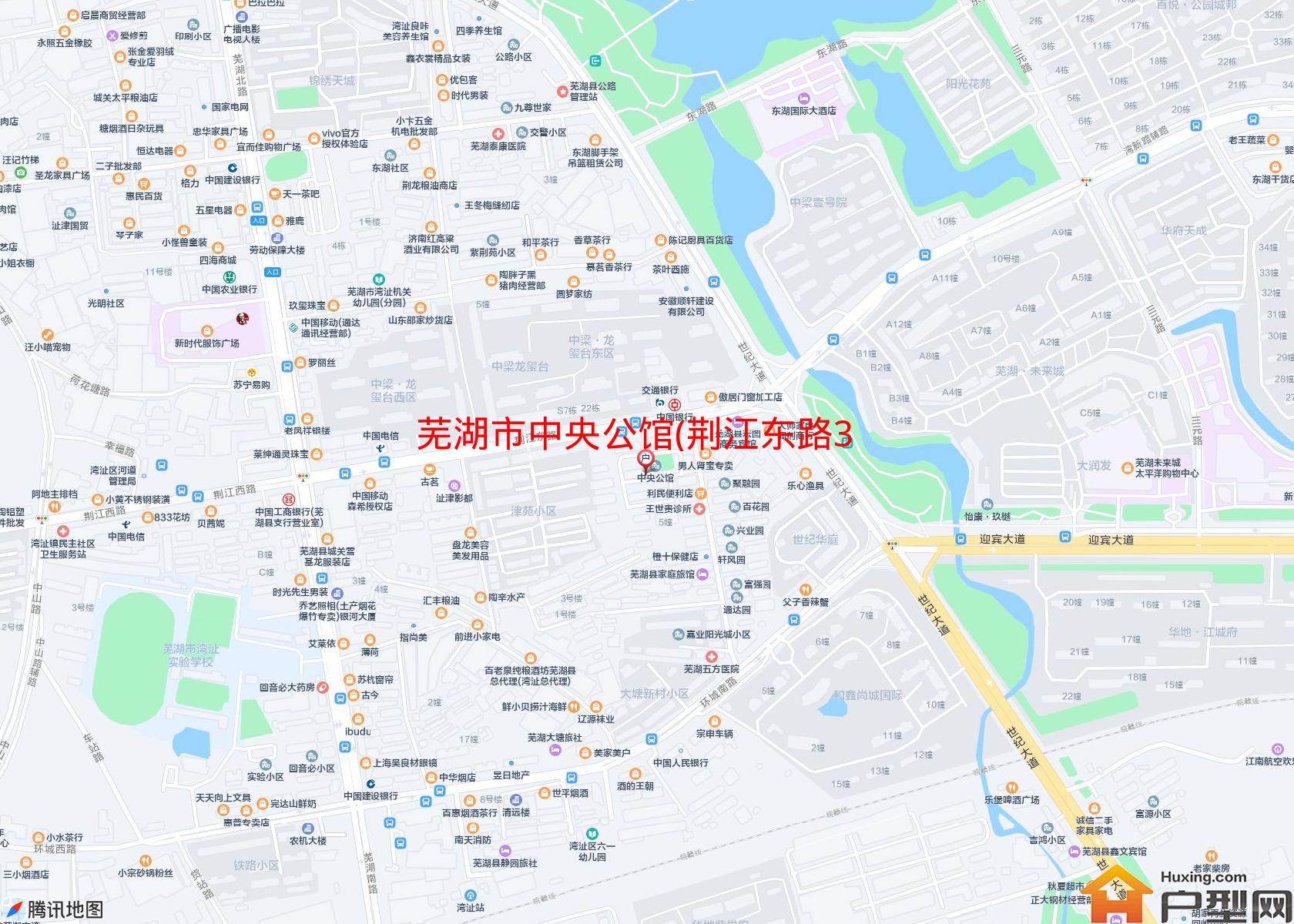 中央公馆(荆江东路37号)小区 - 户型网
