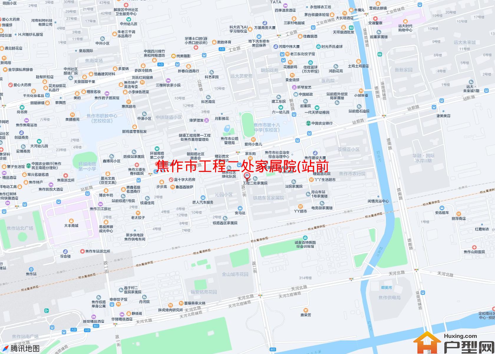 工程二处家属院(站前路)小区 - 户型网