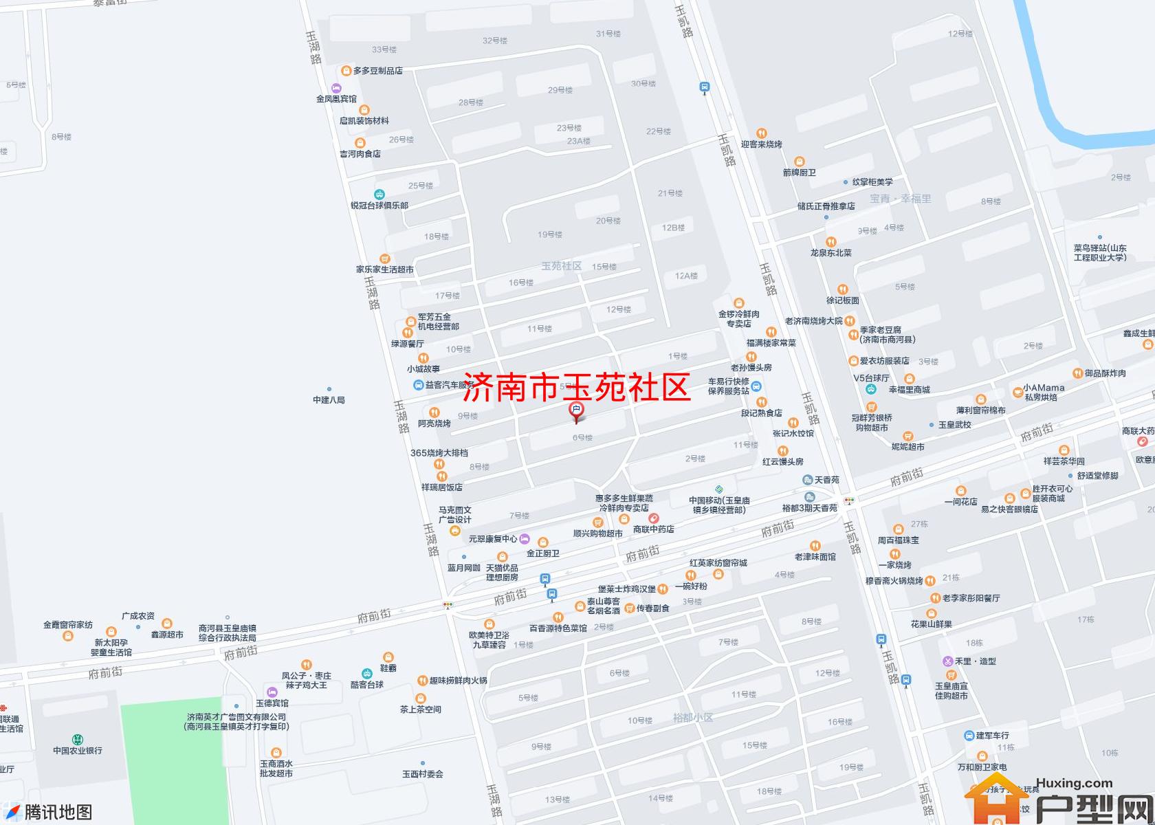 玉苑社区小区 - 户型网