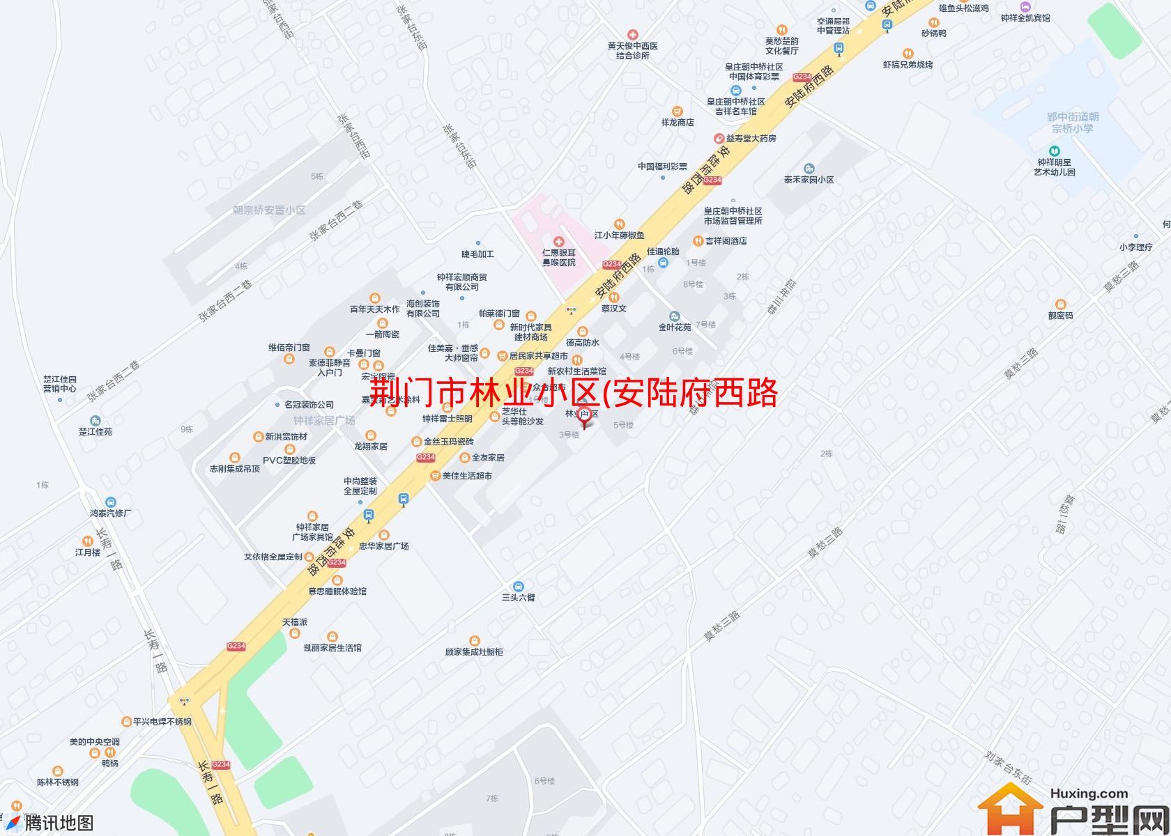 林业小区(安陆府西路51号)小区 - 户型网