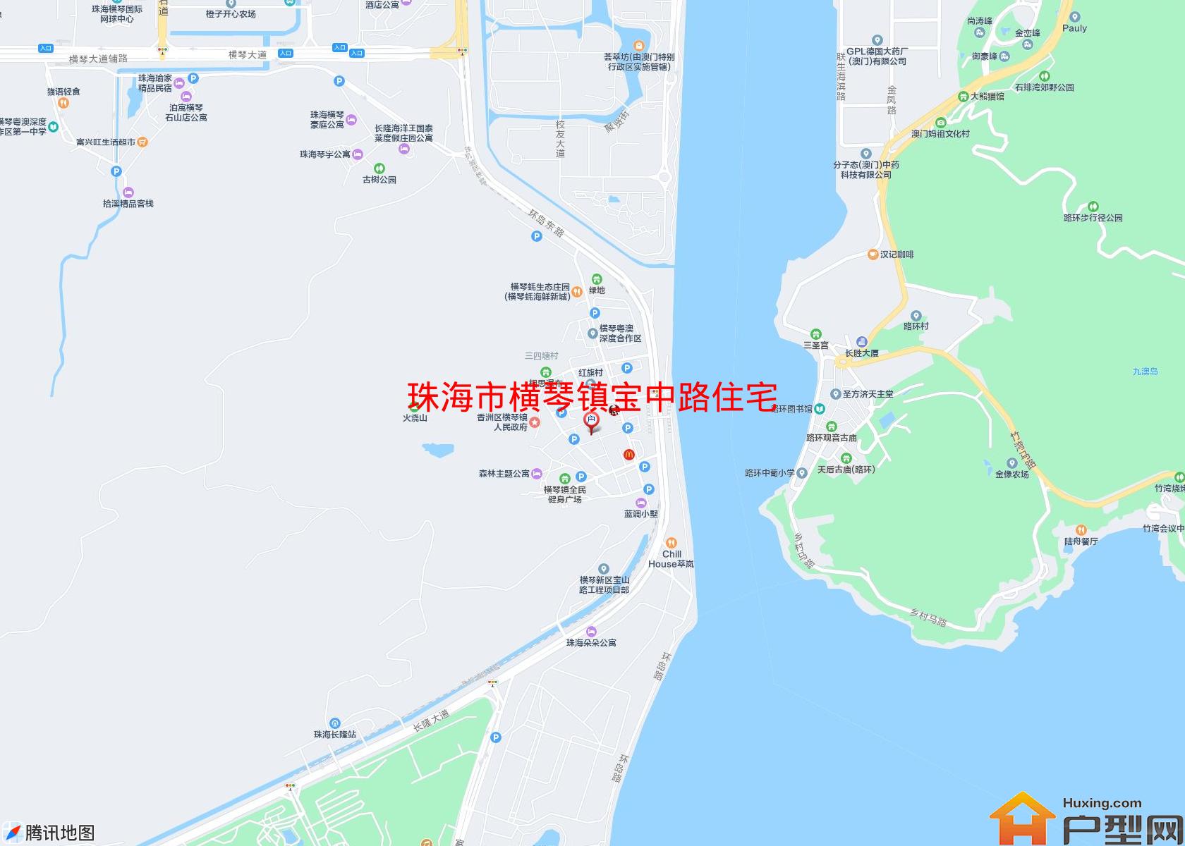 横琴镇宝中路住宅小区 - 户型网