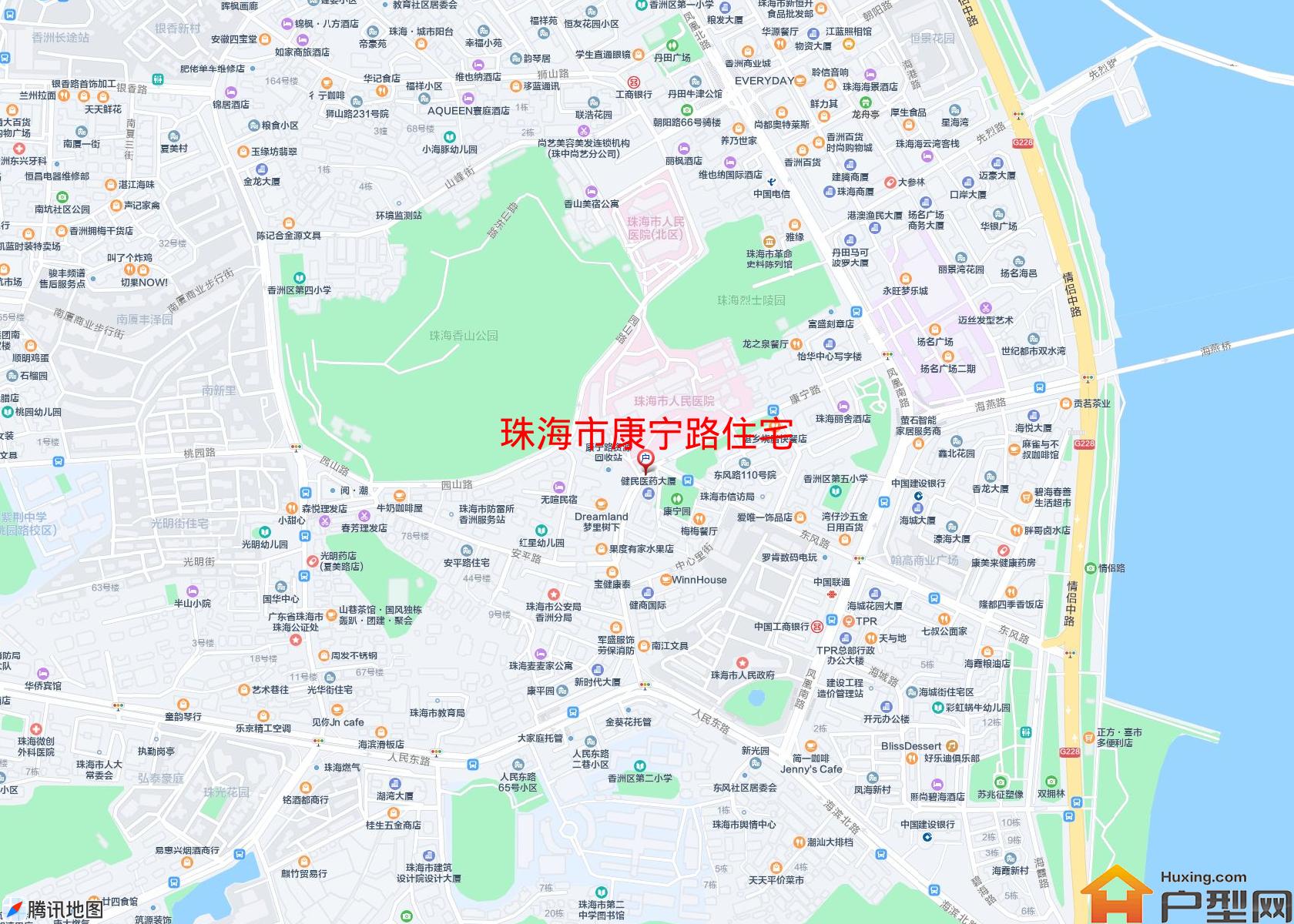 康宁路住宅小区 - 户型网