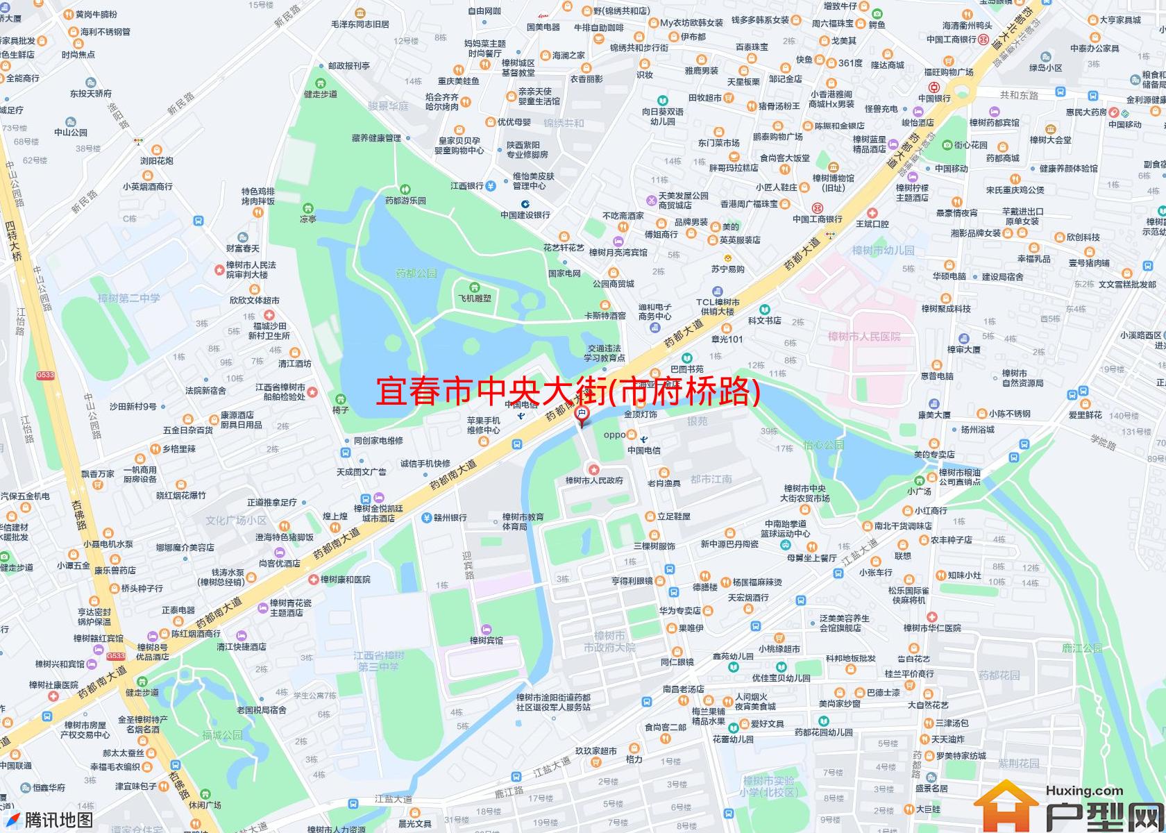 中央大街(市府桥路)小区 - 户型网