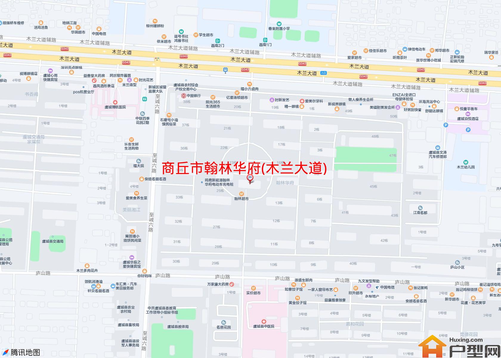 翰林华府(木兰大道)小区 - 户型网