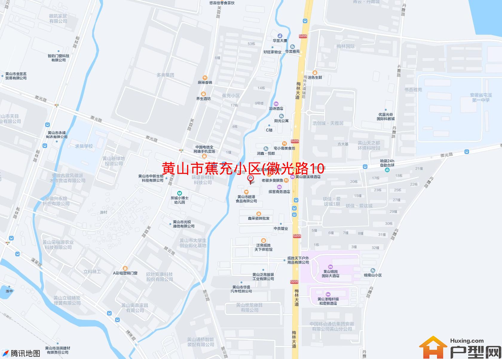 蕉充小区(徽光路100号)小区 - 户型网