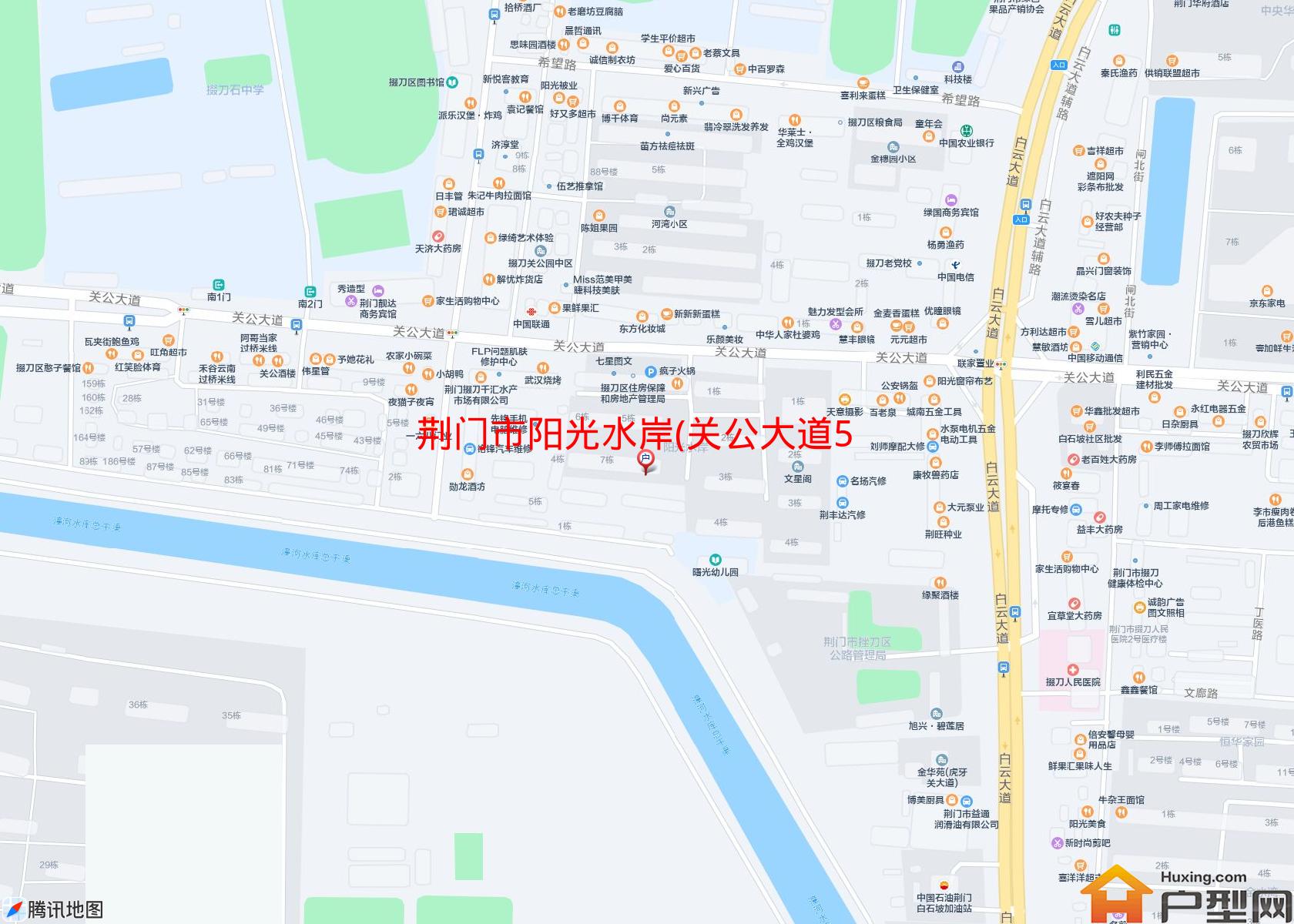 阳光水岸(关公大道56号)小区 - 户型网
