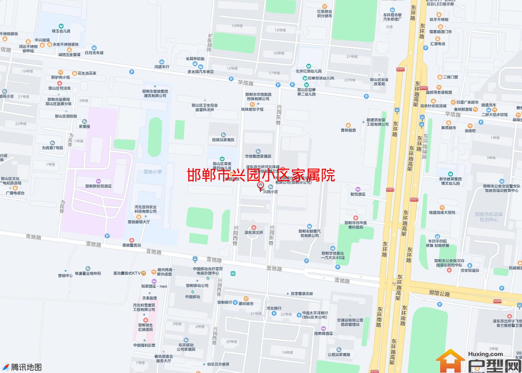 兴园小区家属院小区 - 户型网