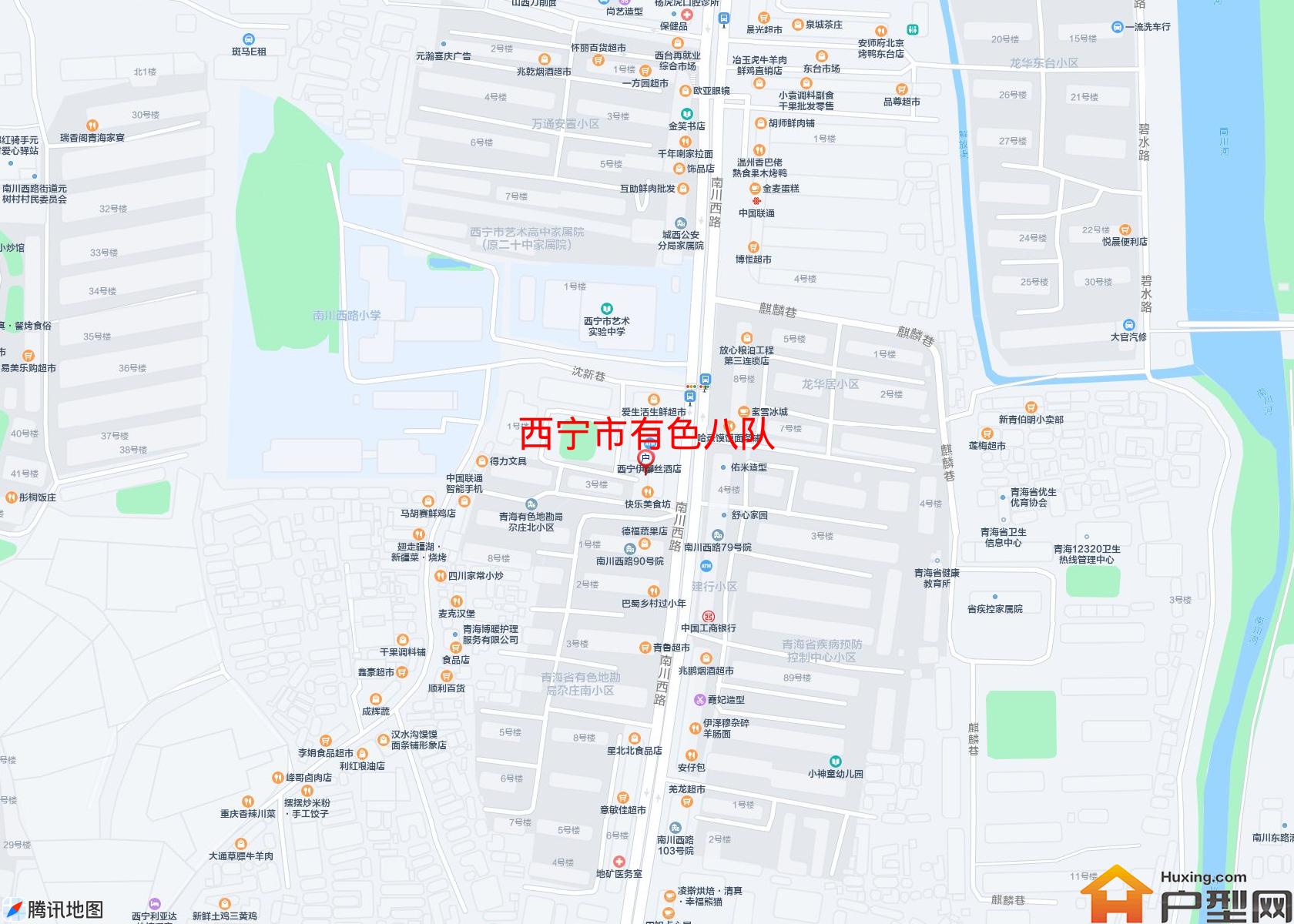 有色八队小区 - 户型网