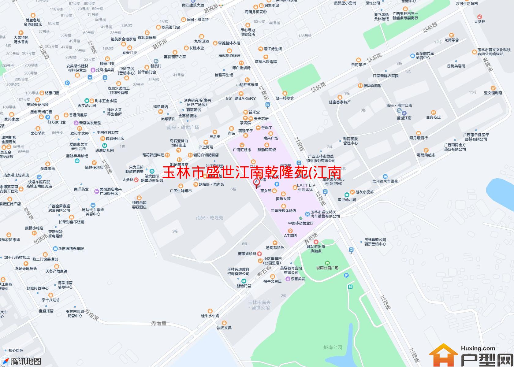 盛世江南乾隆苑(江南路)小区 - 户型网