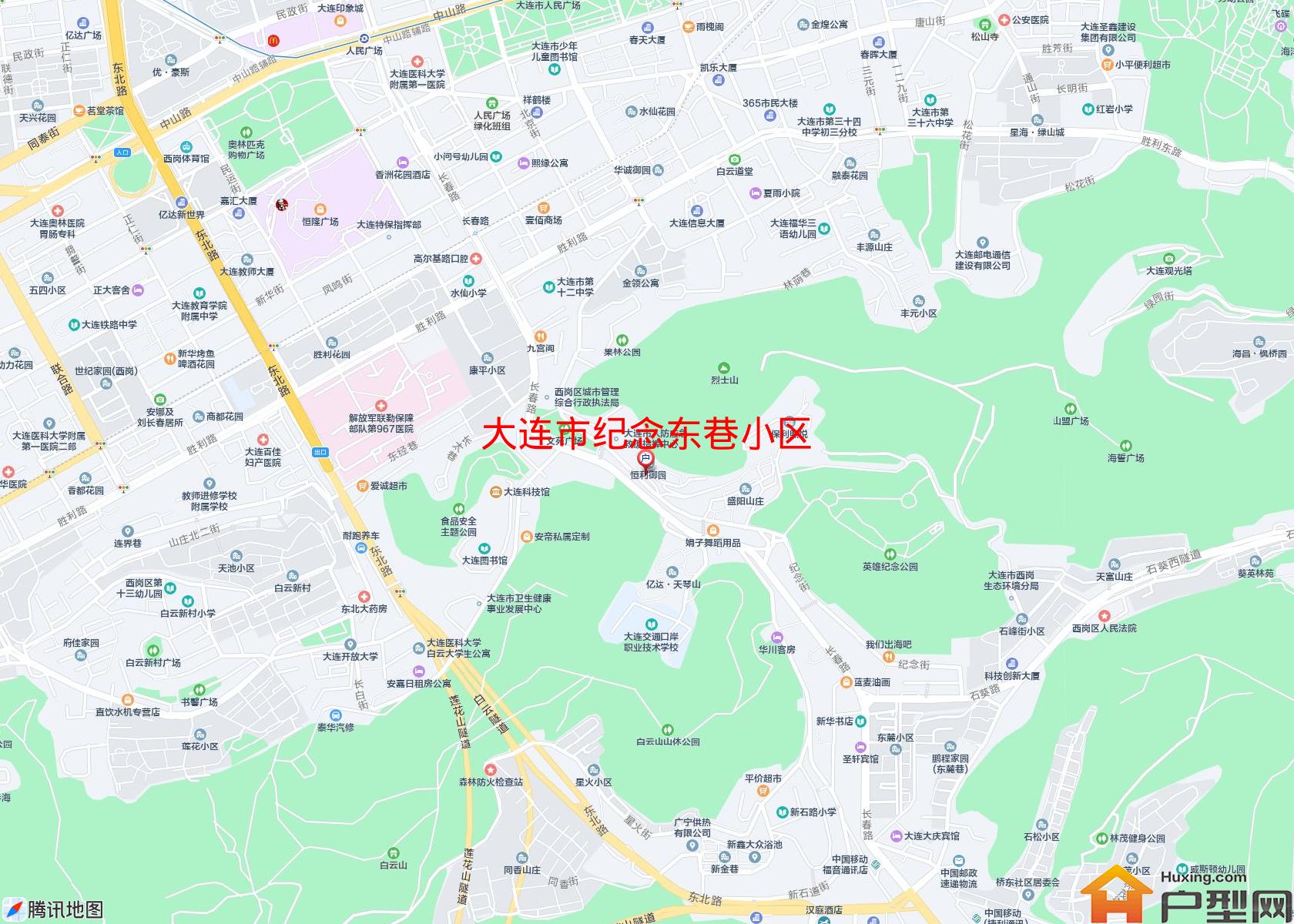 纪念东巷小区小区 - 户型网