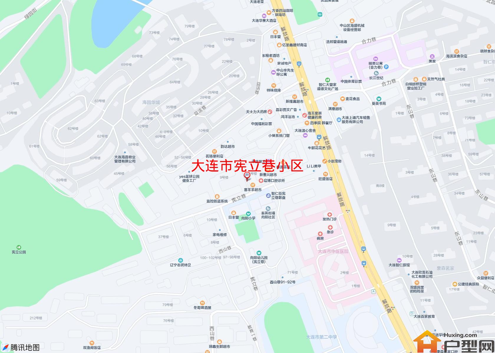 宪立巷小区小区 - 户型网