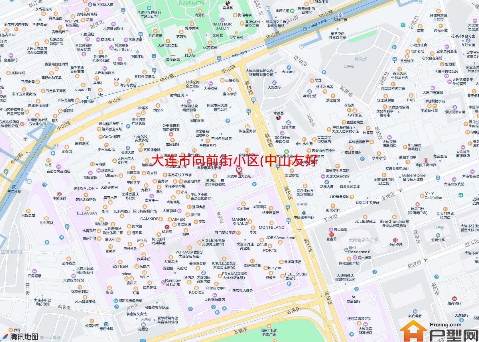 向前街小区(中山友好商圈)小区 - 户型网