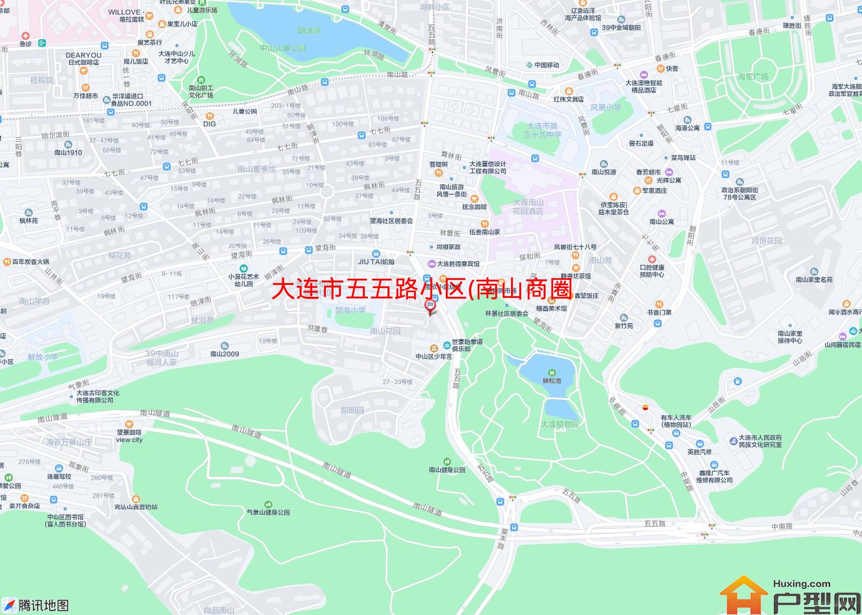 五五路小区(南山商圈)小区 - 户型网