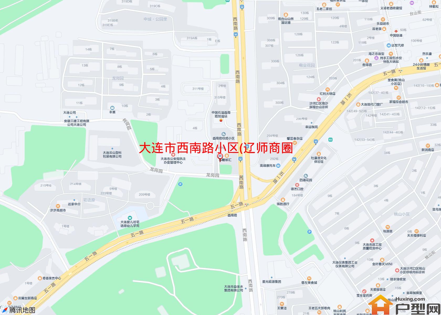 西南路小区(辽师商圈)小区 - 户型网