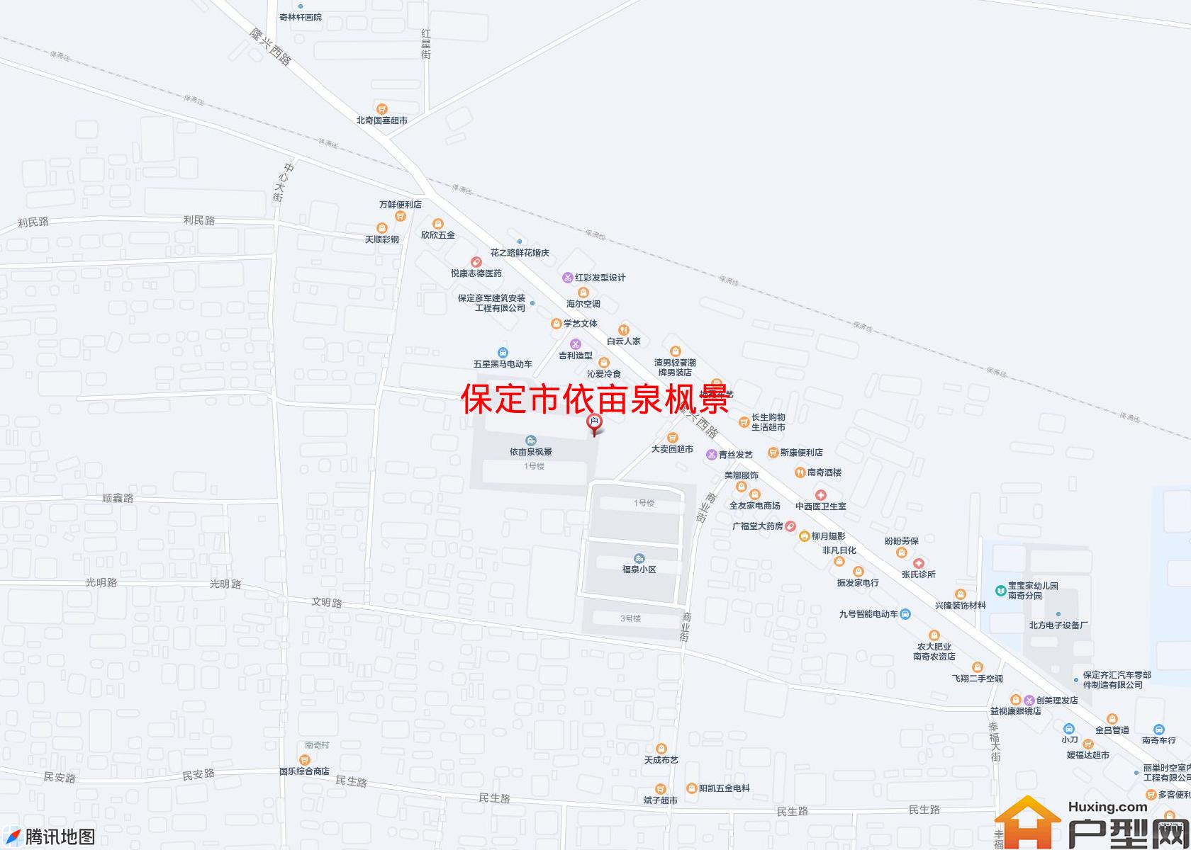 依亩泉枫景小区 - 户型网