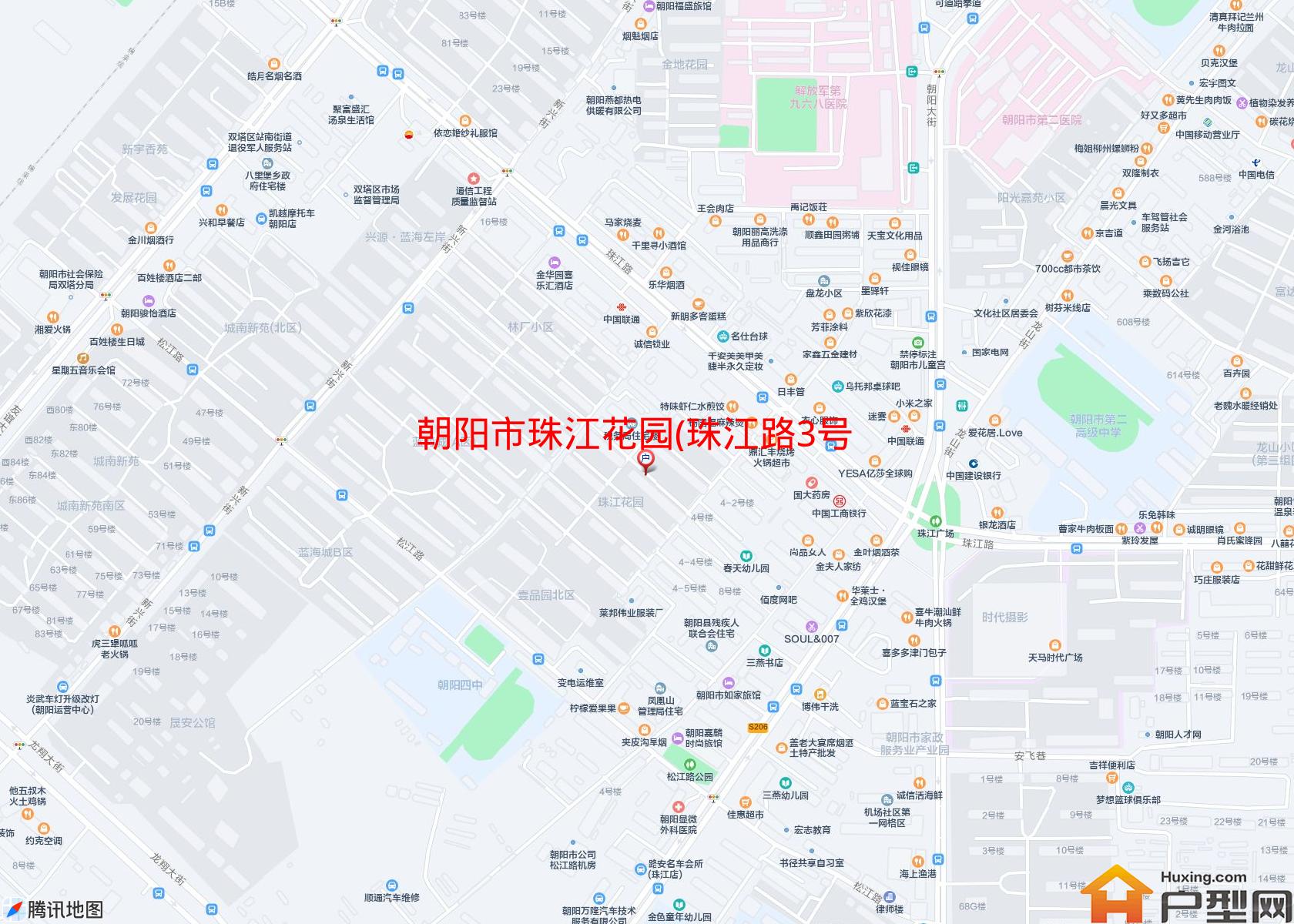 珠江花园(珠江路3号)小区 - 户型网