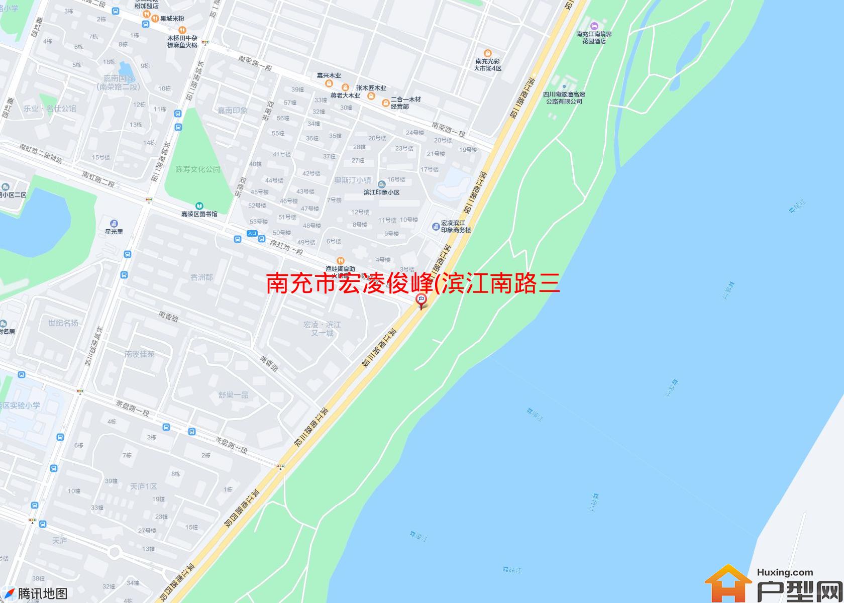 宏凌俊峰(滨江南路三段)小区 - 户型网