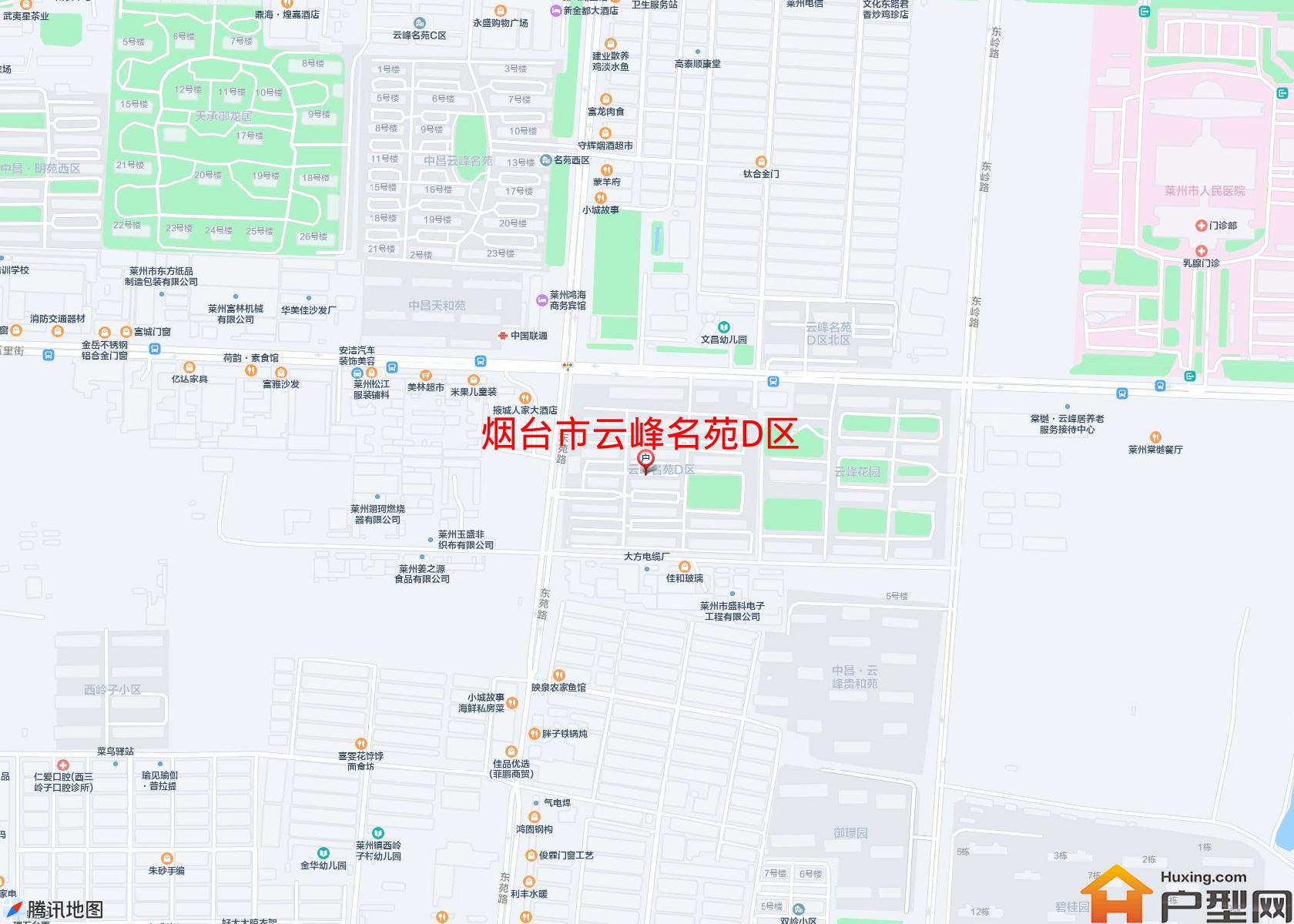 云峰名苑D区小区 - 户型网
