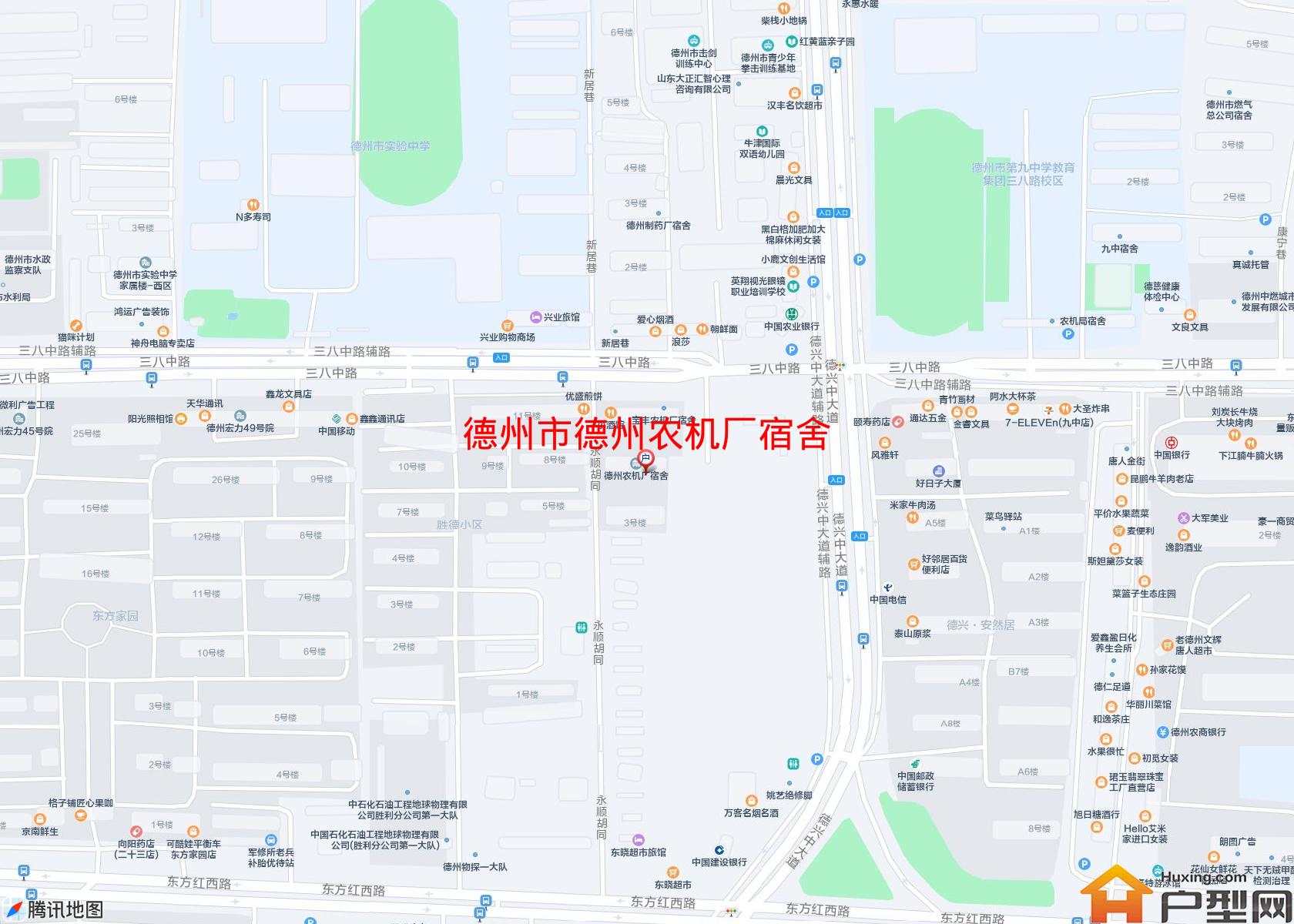 德州农机厂宿舍小区 - 户型网