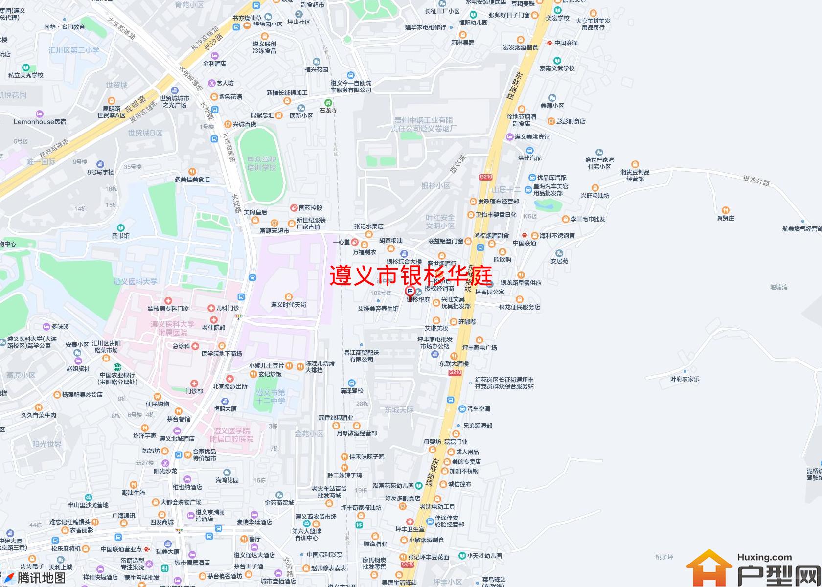 银杉华庭小区 - 户型网