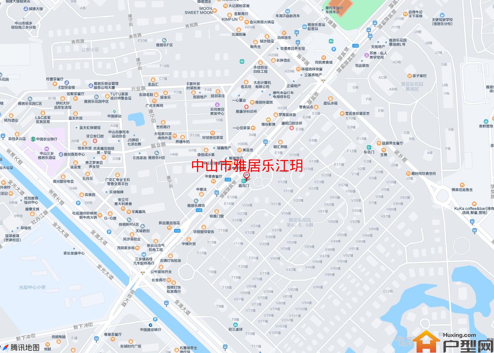 雅居乐江玥小区 - 户型网