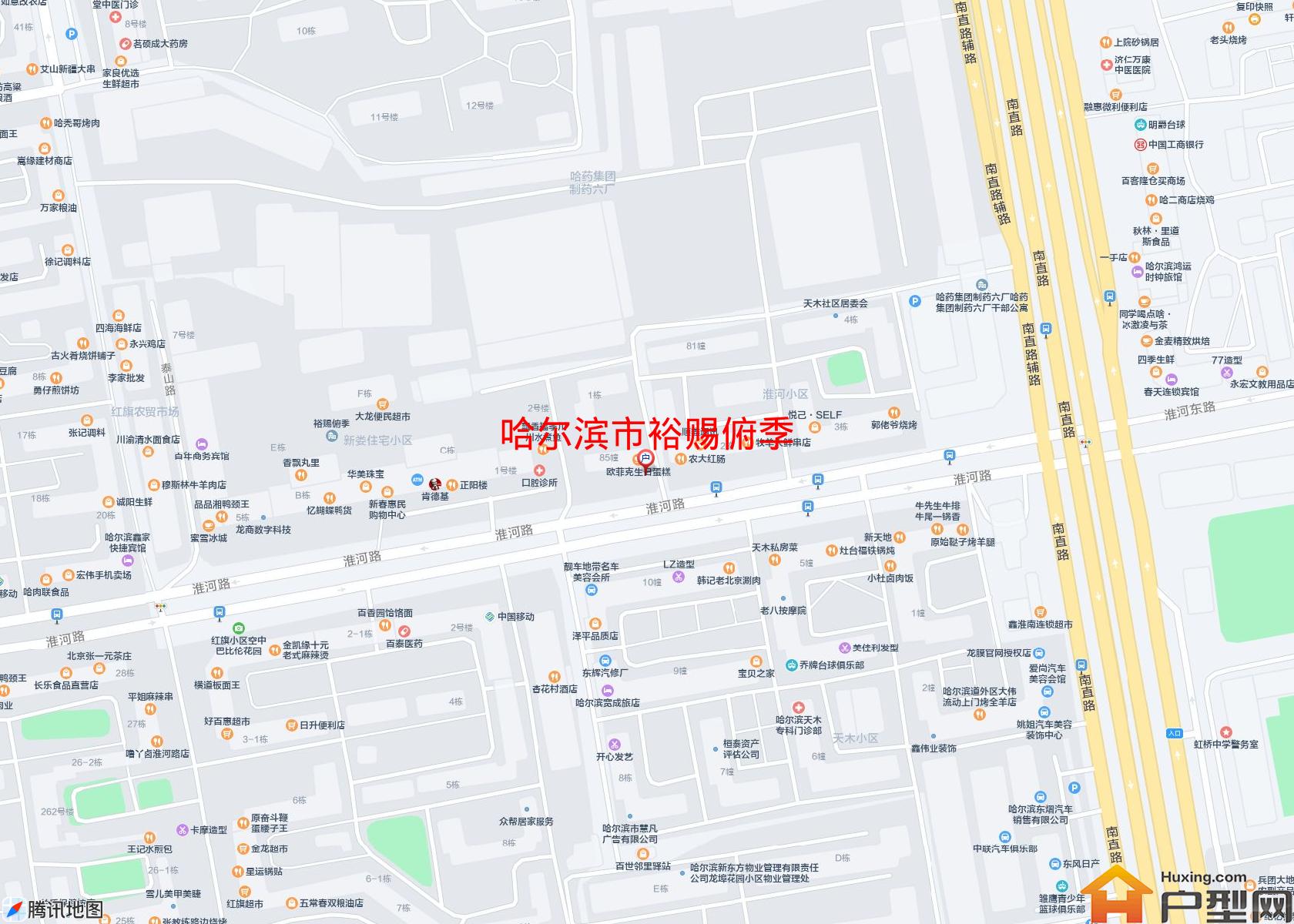 裕赐俯季小区 - 户型网