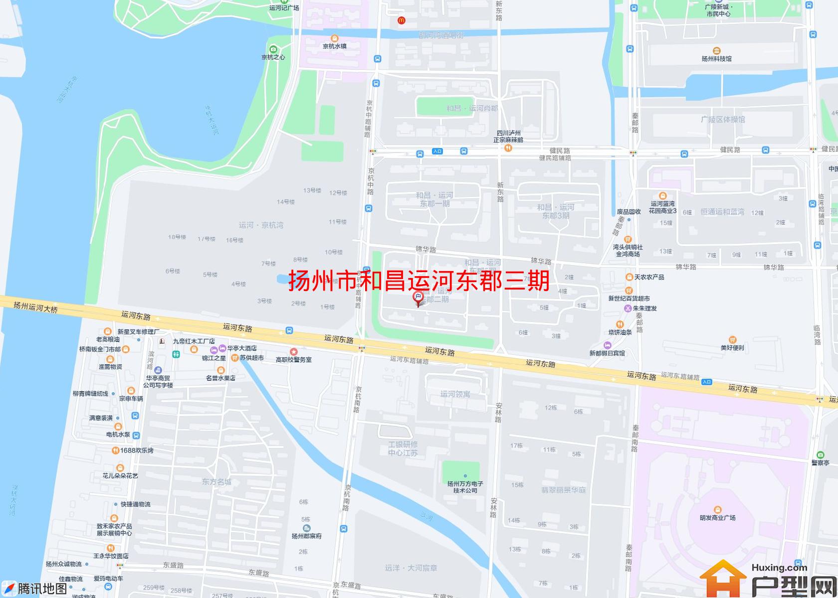 和昌运河东郡三期小区 - 户型网