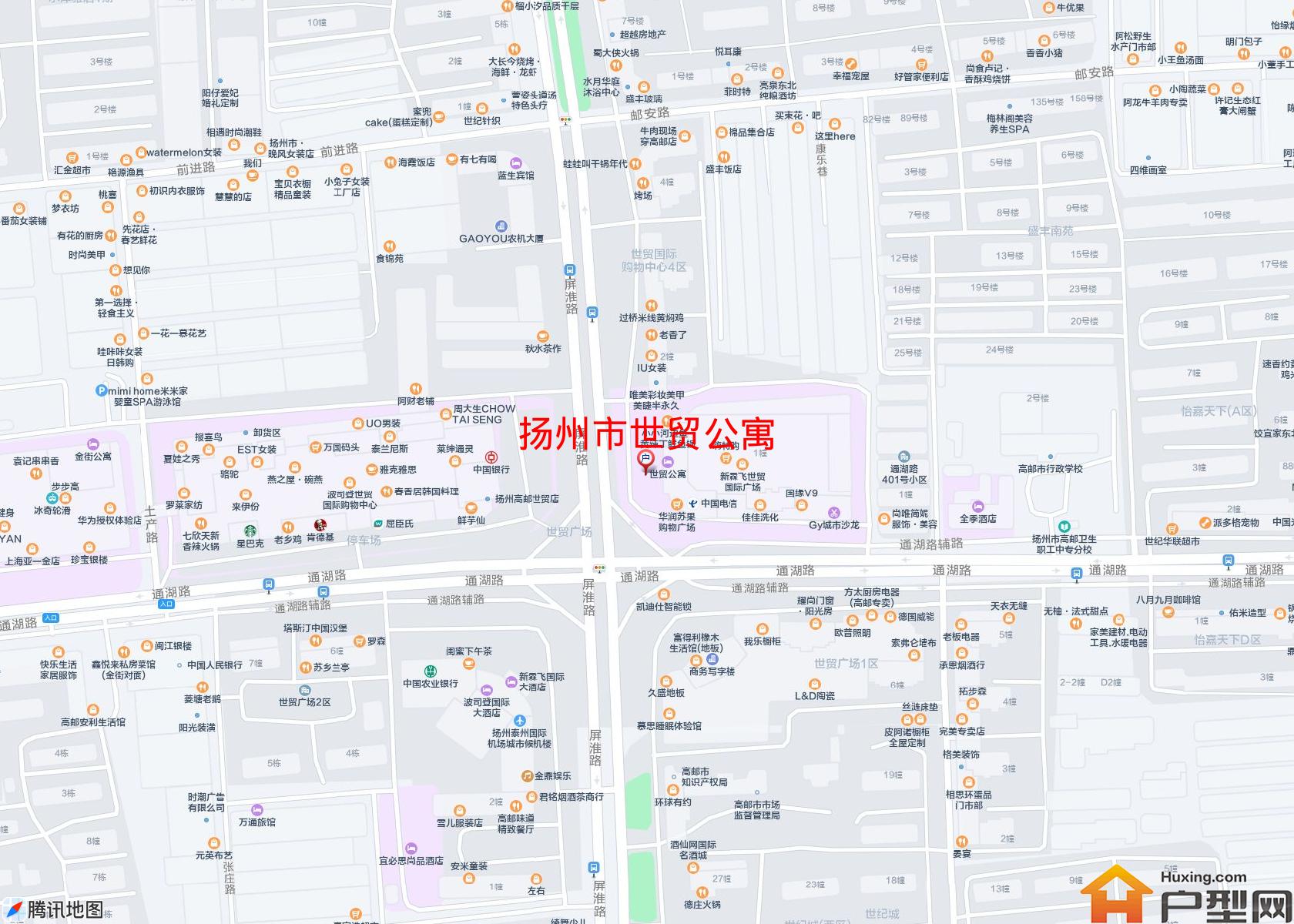 世贸公寓小区 - 户型网