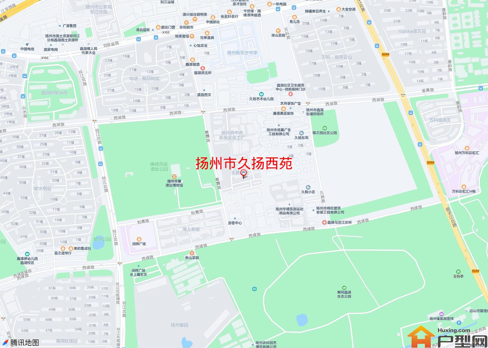 久扬西苑小区 - 户型网