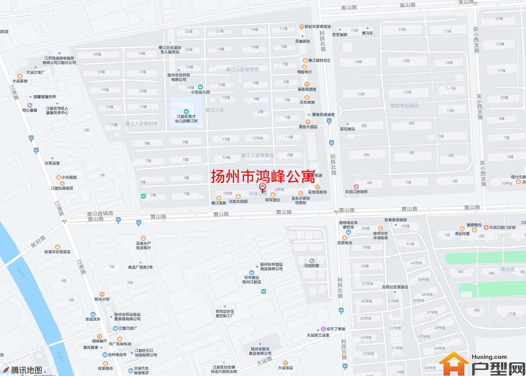 鸿峰公寓小区 - 户型网
