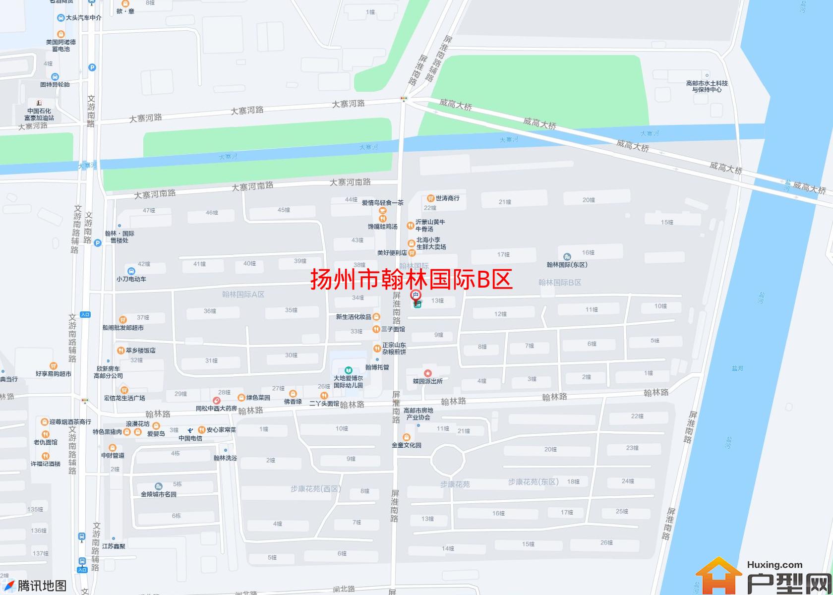 翰林国际B区小区 - 户型网