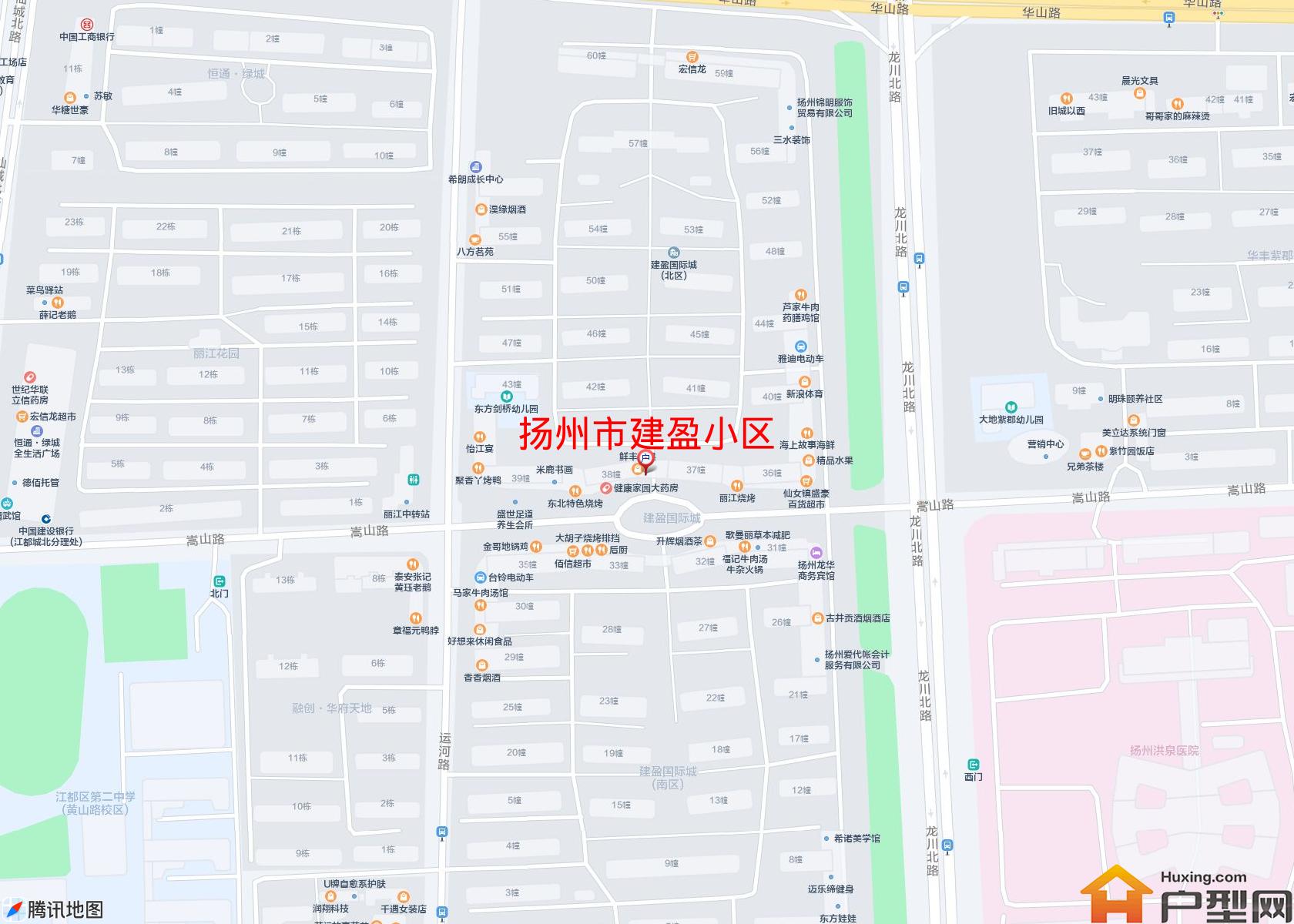 建盈小区小区 - 户型网