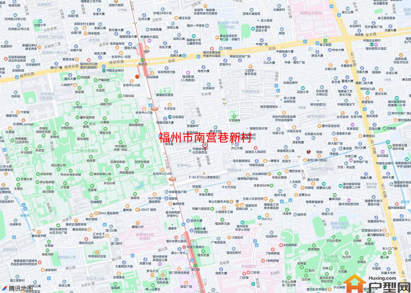南营巷新村小区 - 户型网