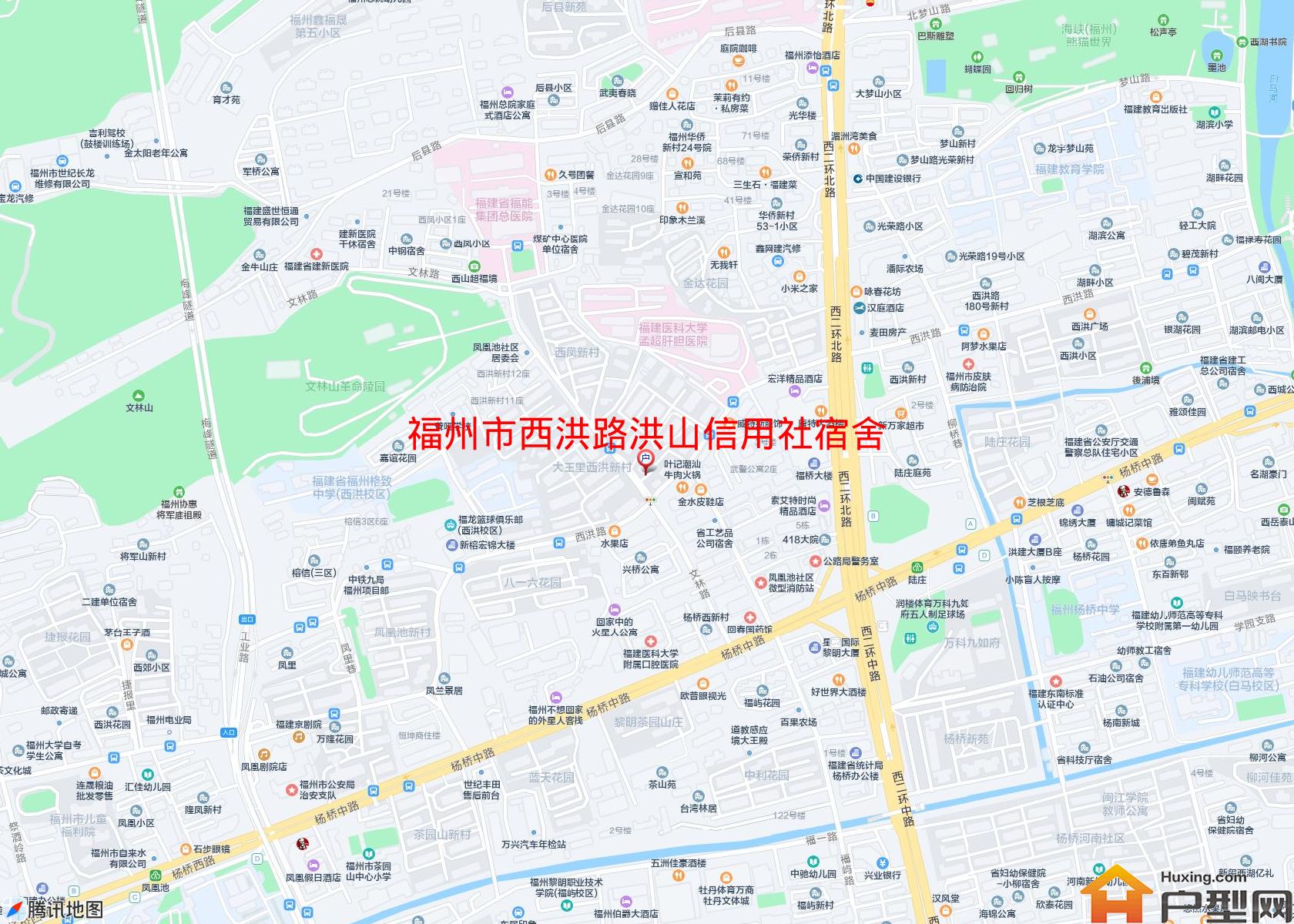 西洪路洪山信用社宿舍小区 - 户型网