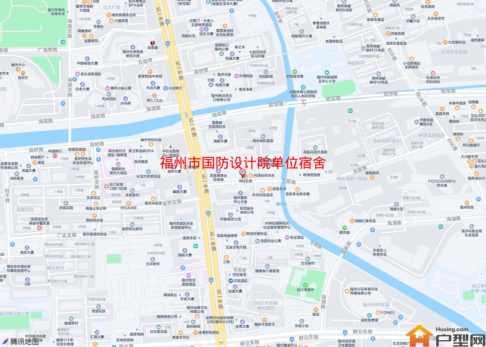 国防设计院单位宿舍小区 - 户型网