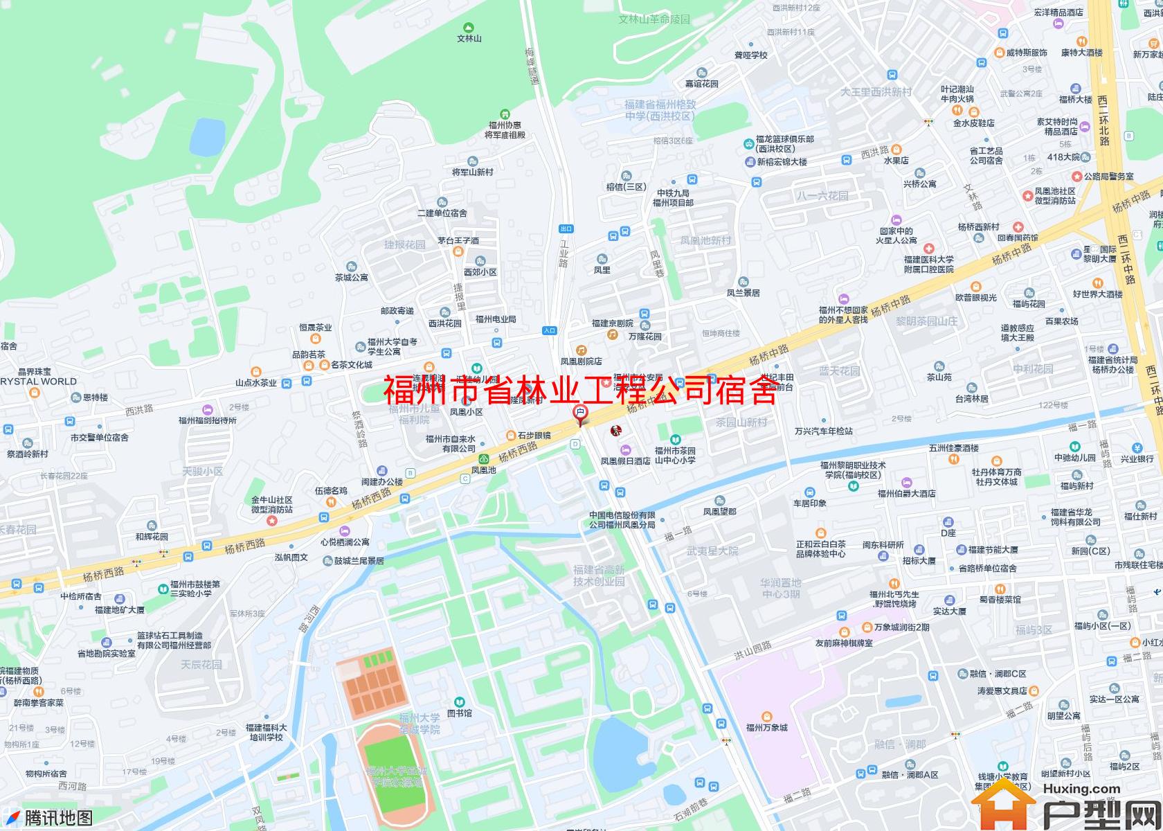 省林业工程公司宿舍小区 - 户型网