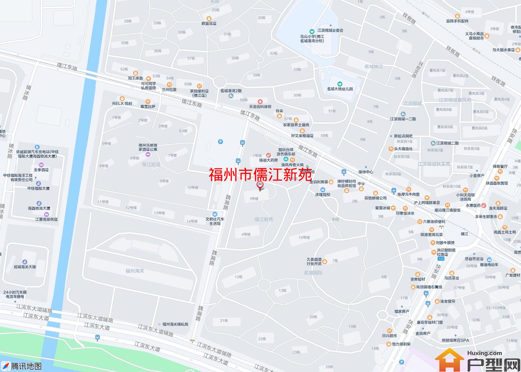 儒江新苑小区 - 户型网