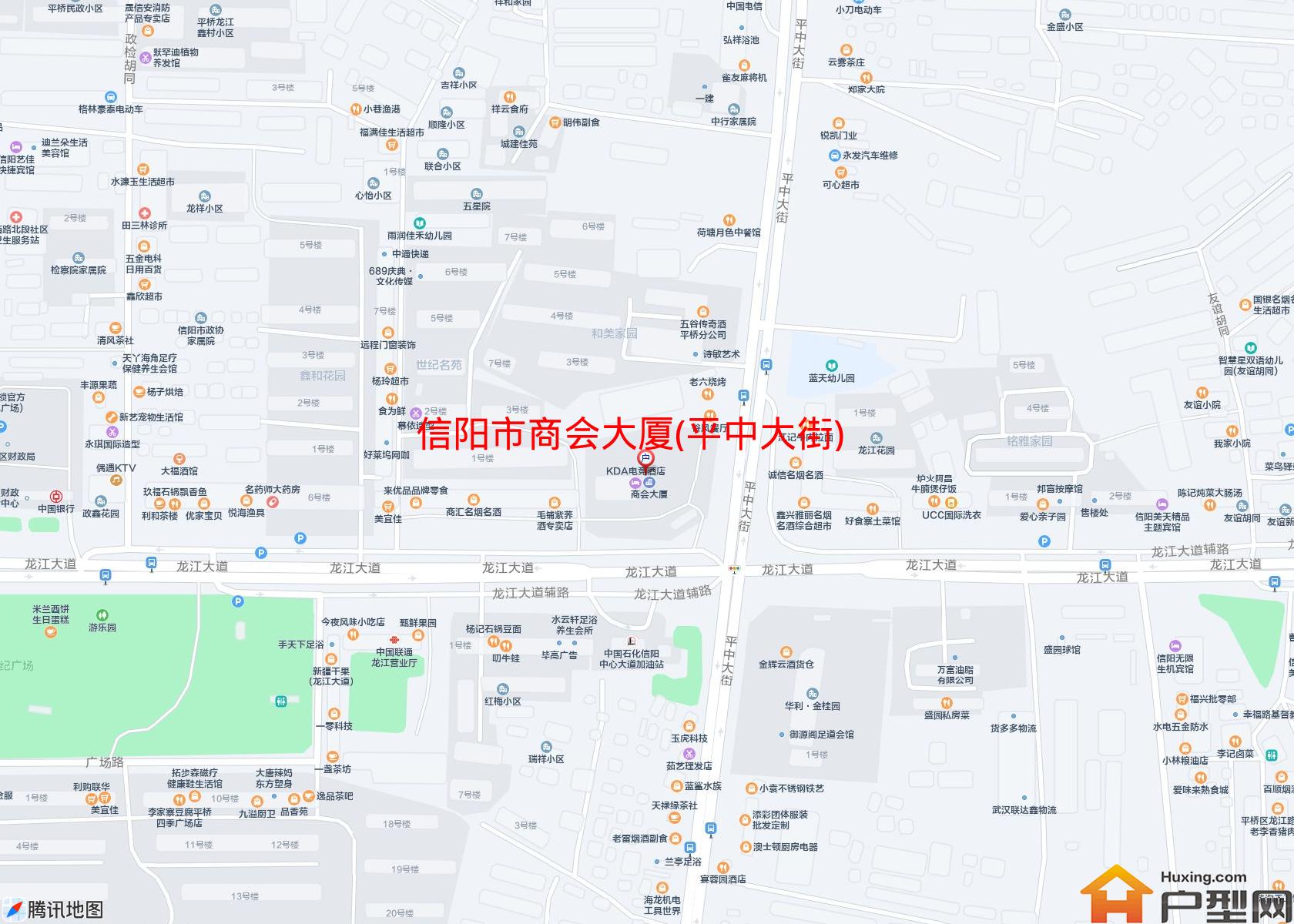 商会大厦(平中大街)小区 - 户型网
