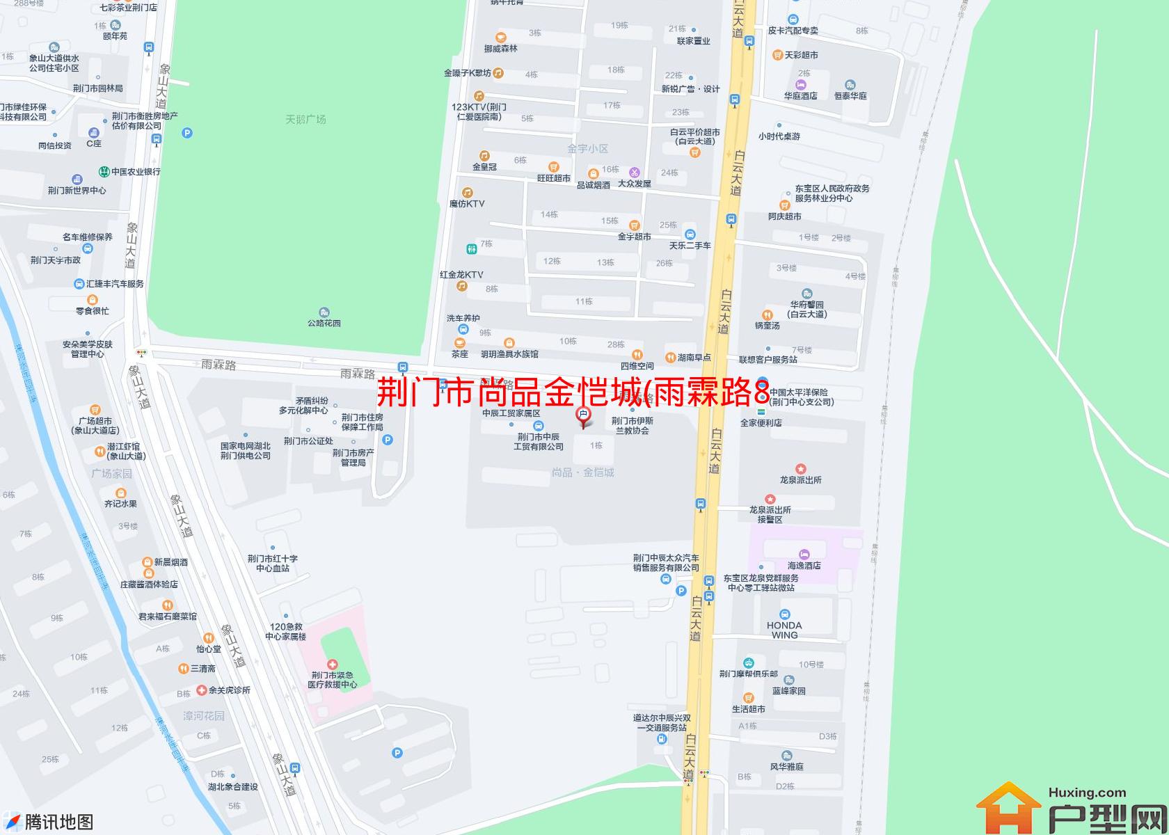 尚品金恺城(雨霖路8号)小区 - 户型网