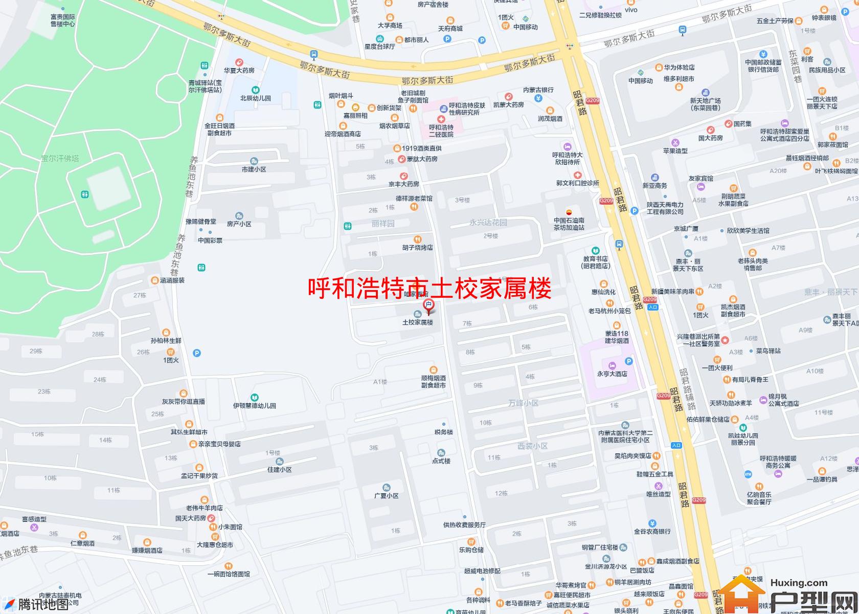 土校家属楼小区 - 户型网