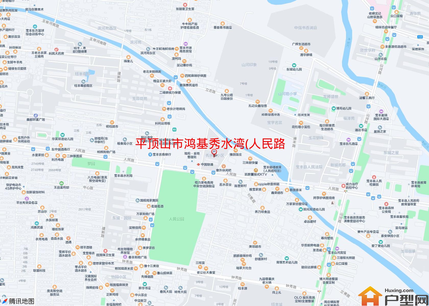 鸿基秀水湾(人民路)小区 - 户型网