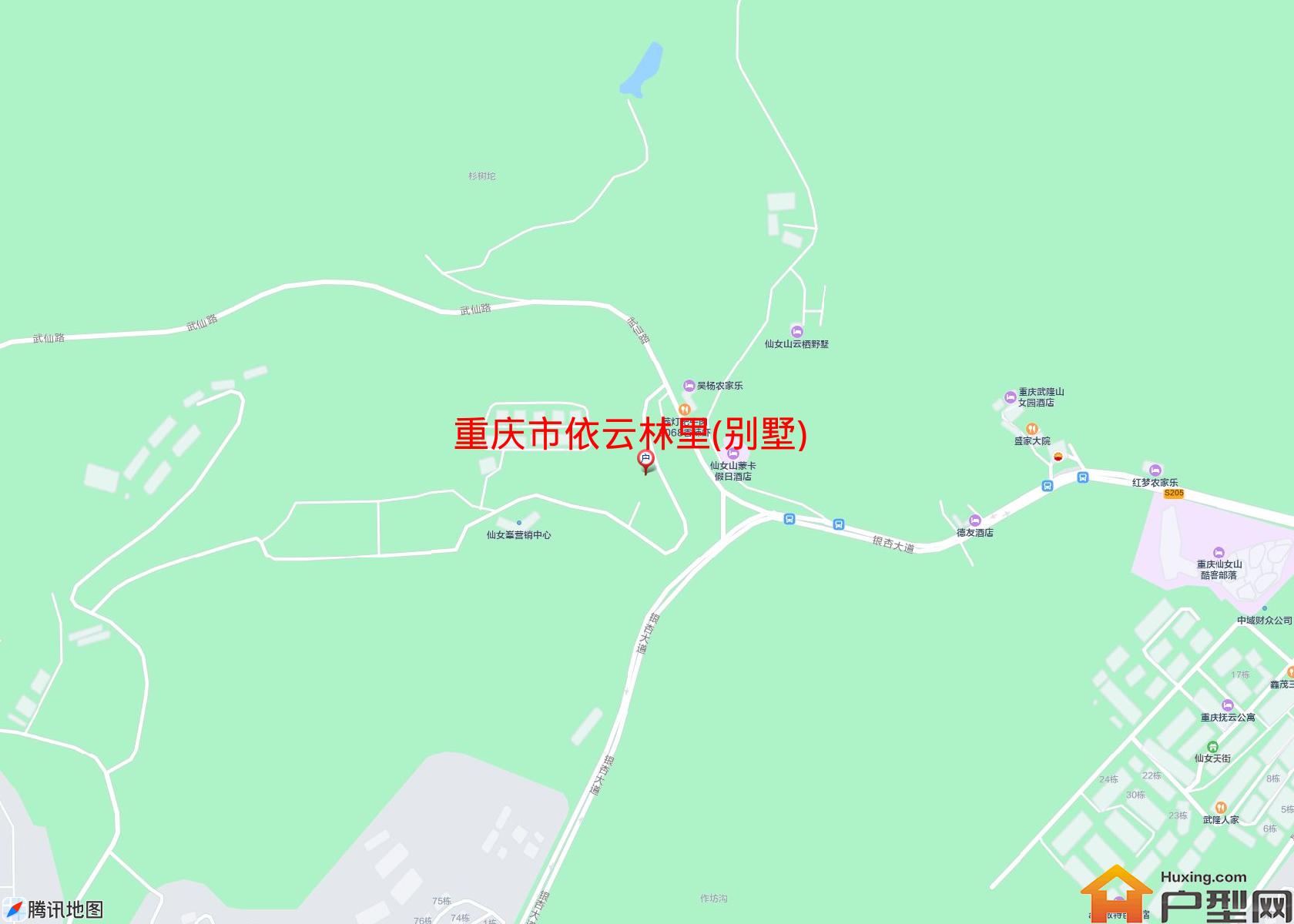 依云林里(别墅)小区 - 户型网