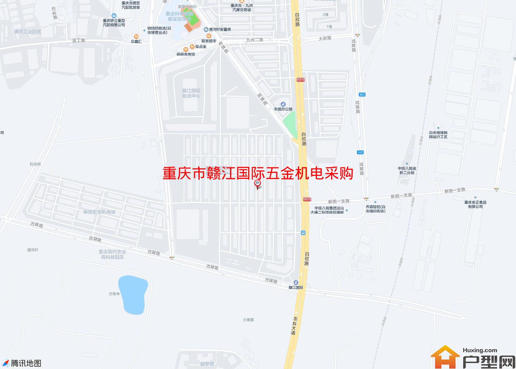 赣江国际五金机电采购中心小区 - 户型网