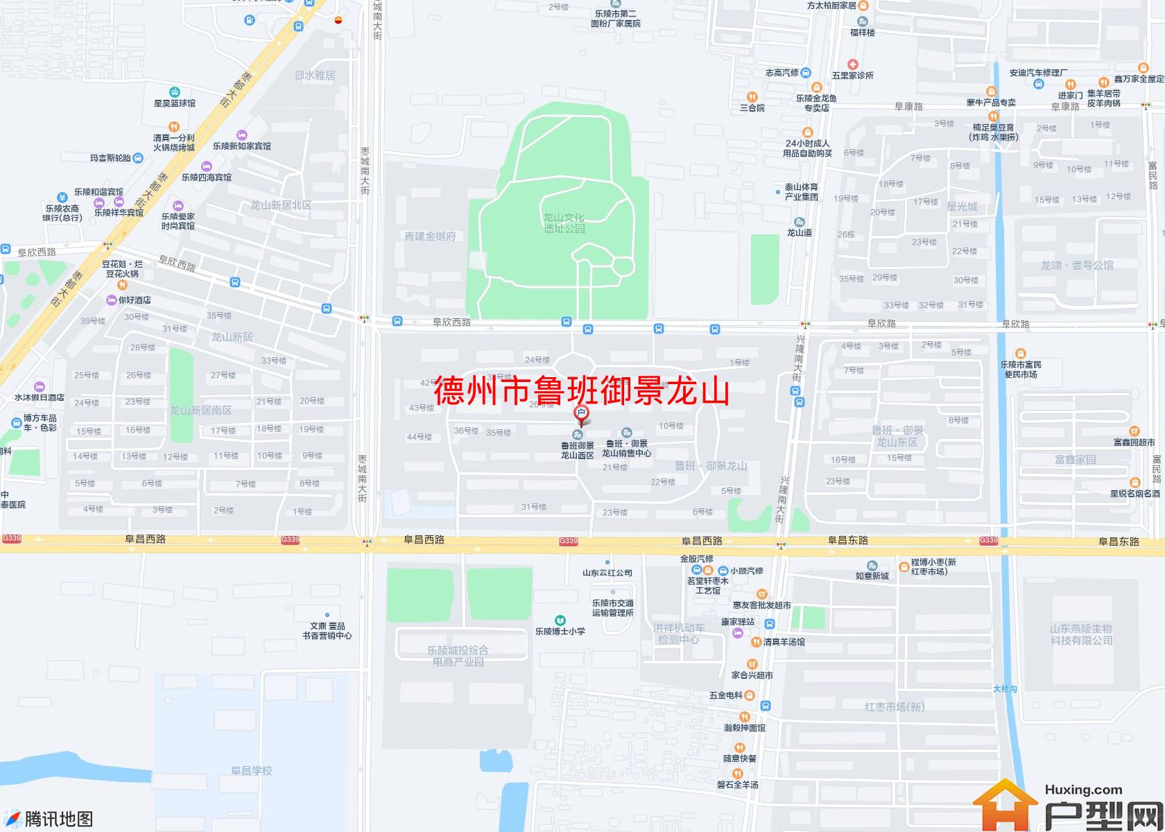 鲁班御景龙山小区 - 户型网
