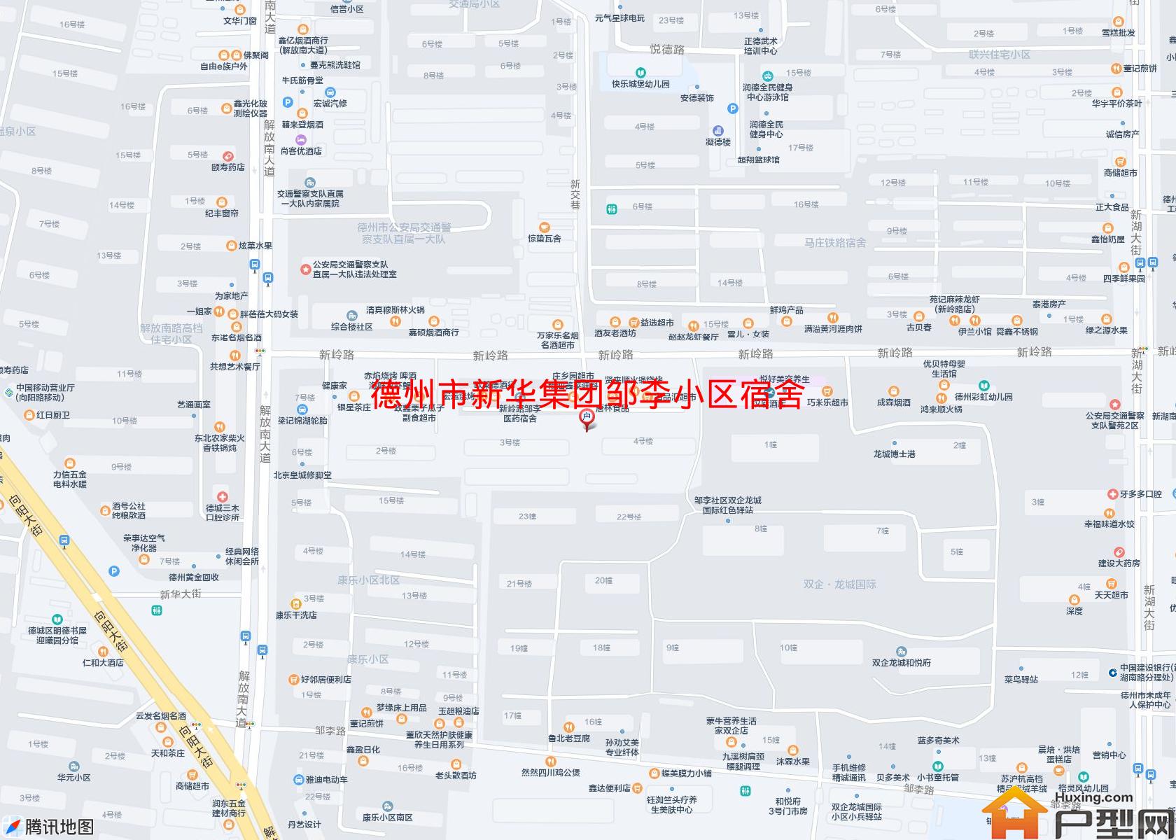 新华集团邹李小区宿舍小区 - 户型网