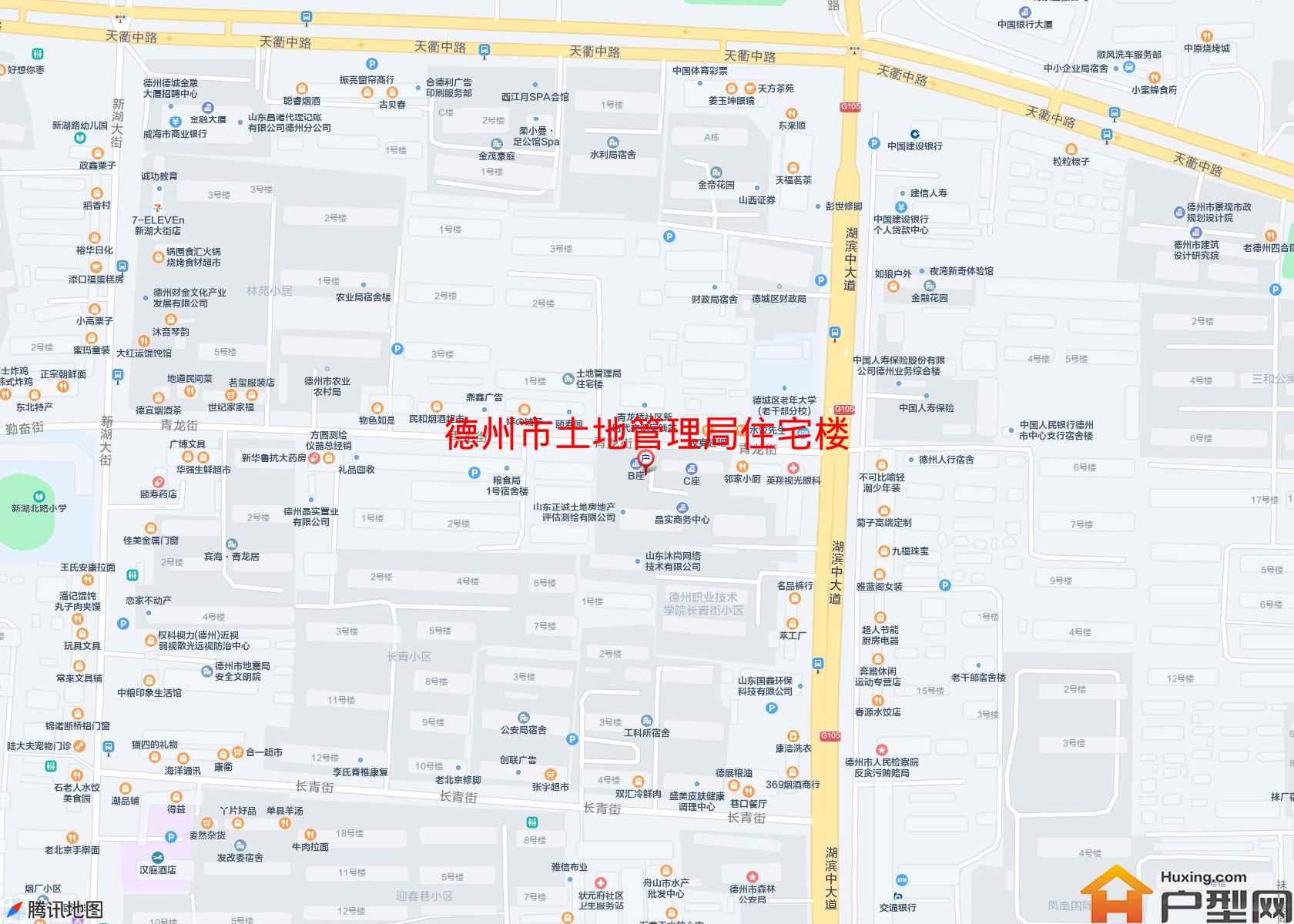 土地管理局住宅楼小区 - 户型网