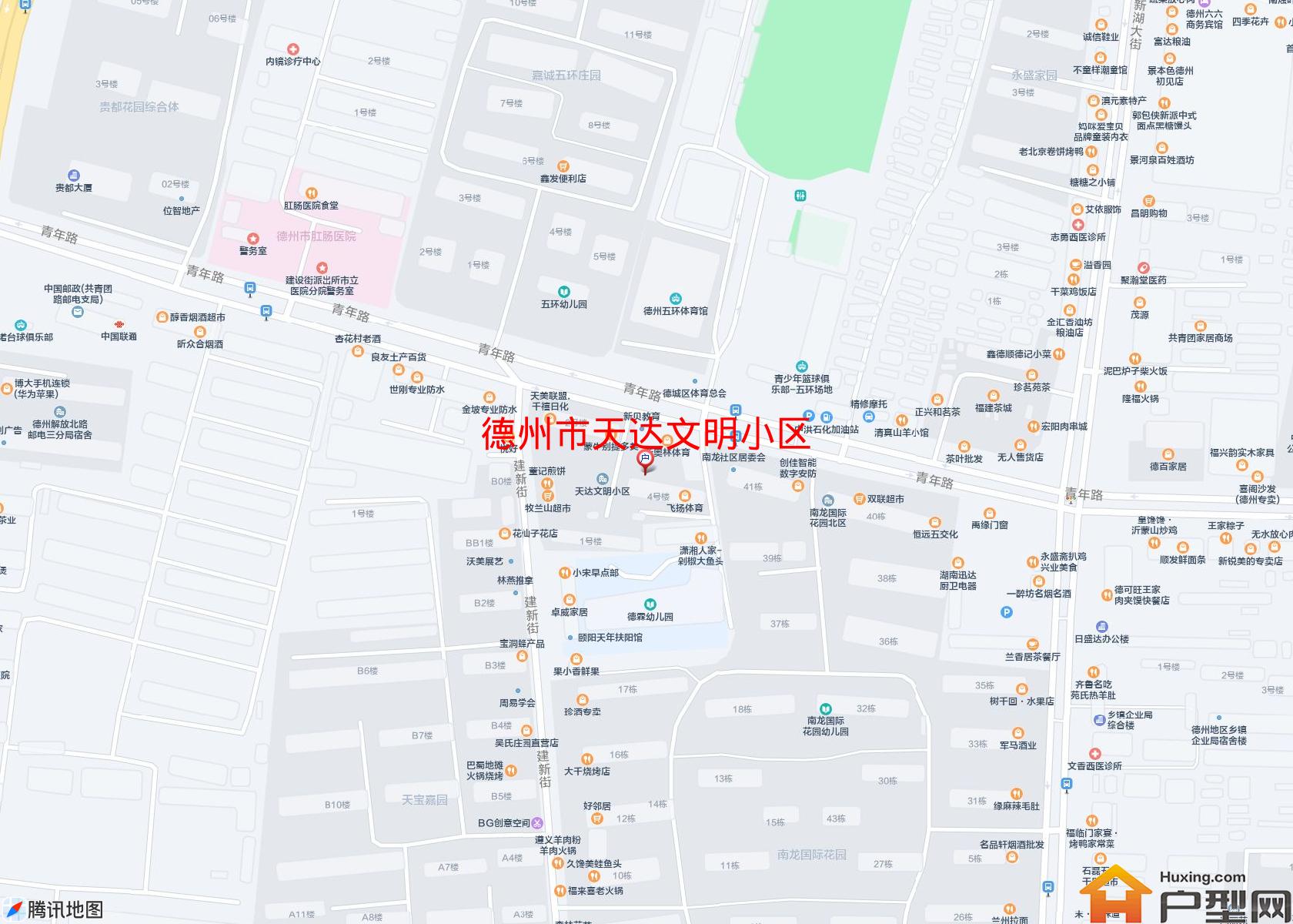 天达文明小区小区 - 户型网