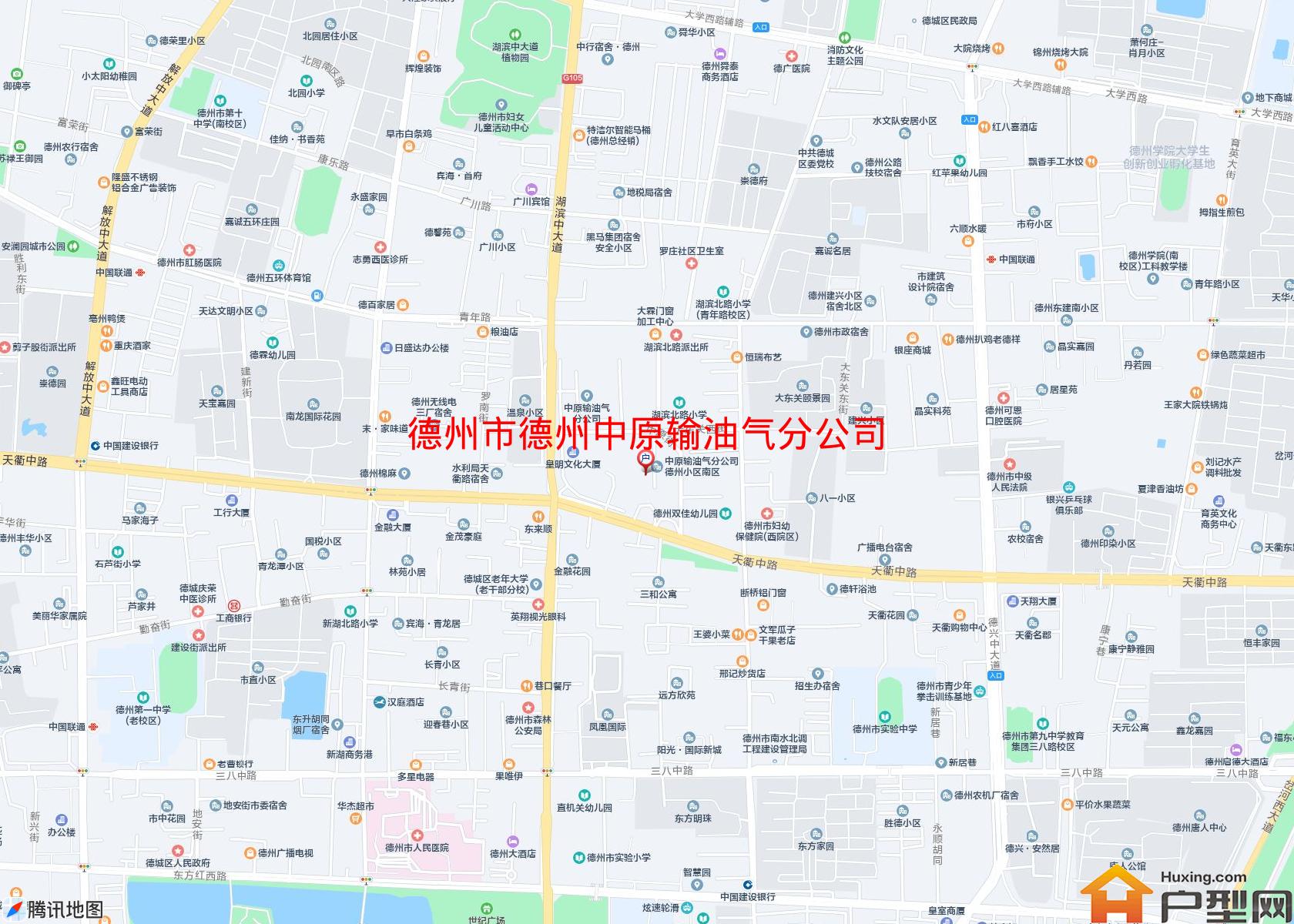 德州中原输油气分公司德州小区南区小区 - 户型网